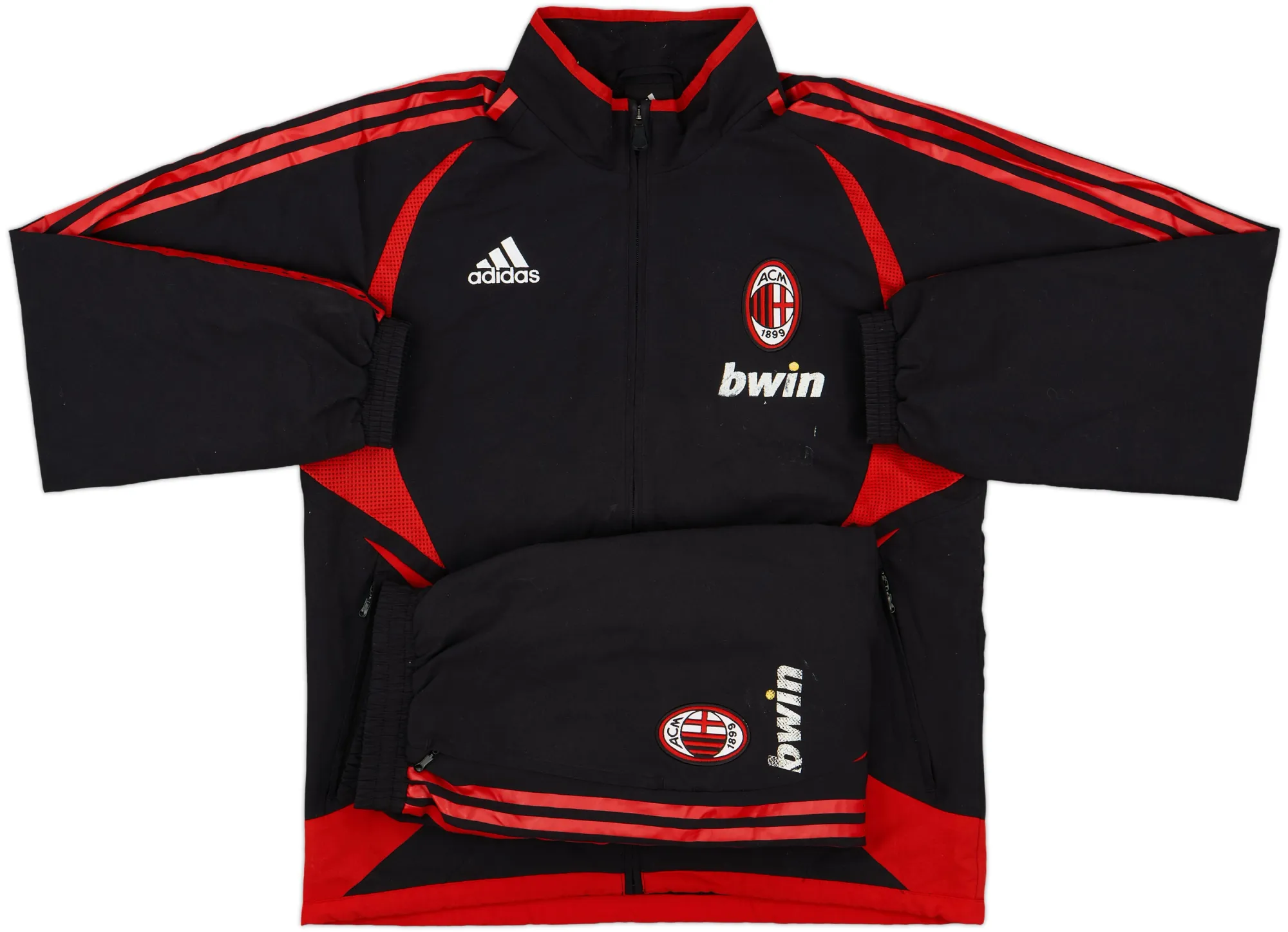 2006-07 AC Milan adidas Formotion Tracksuit - 5/10 - (S)