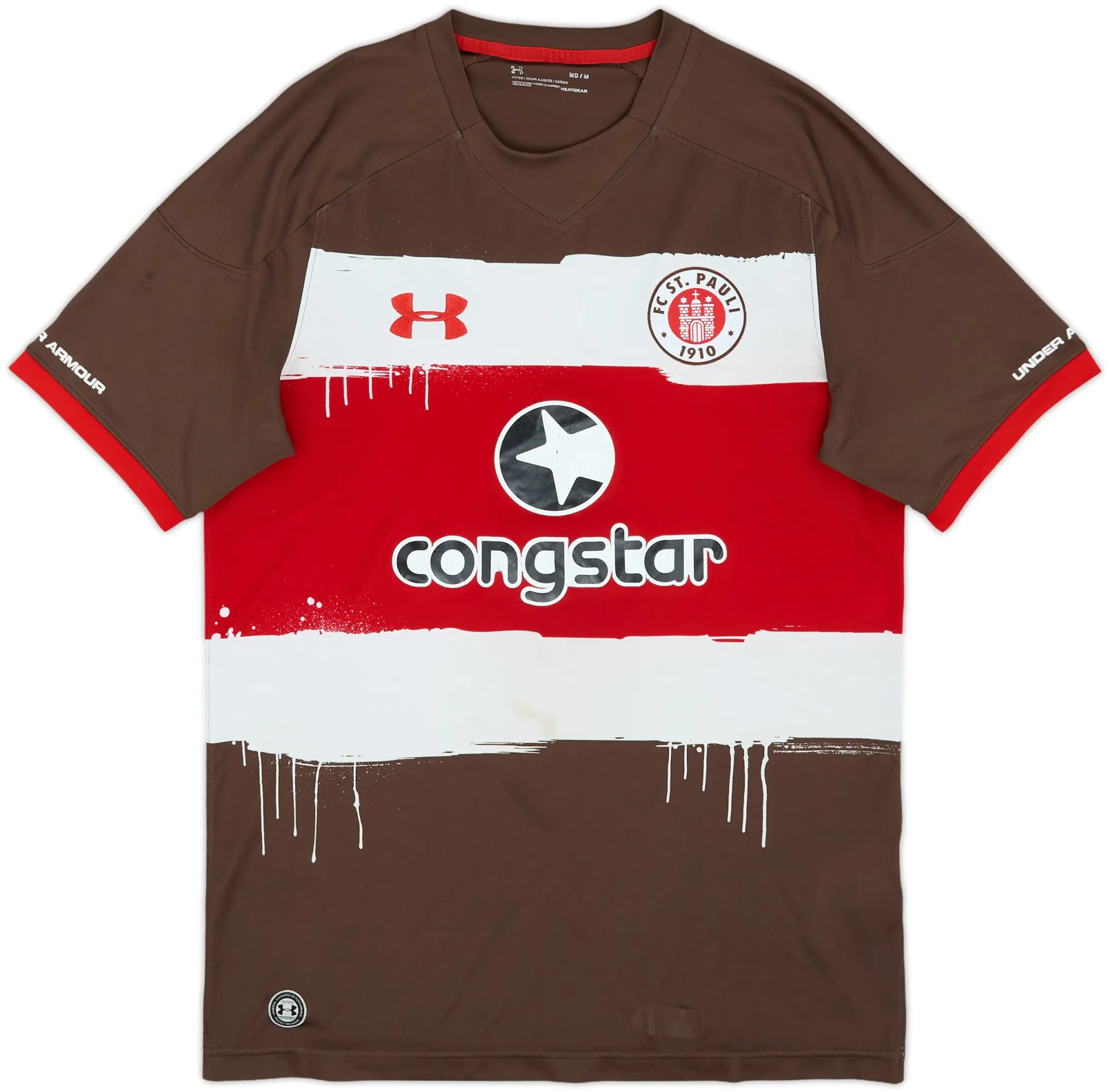 Under Armour St. Pauli Mens SS Home Shirt 2017/18
