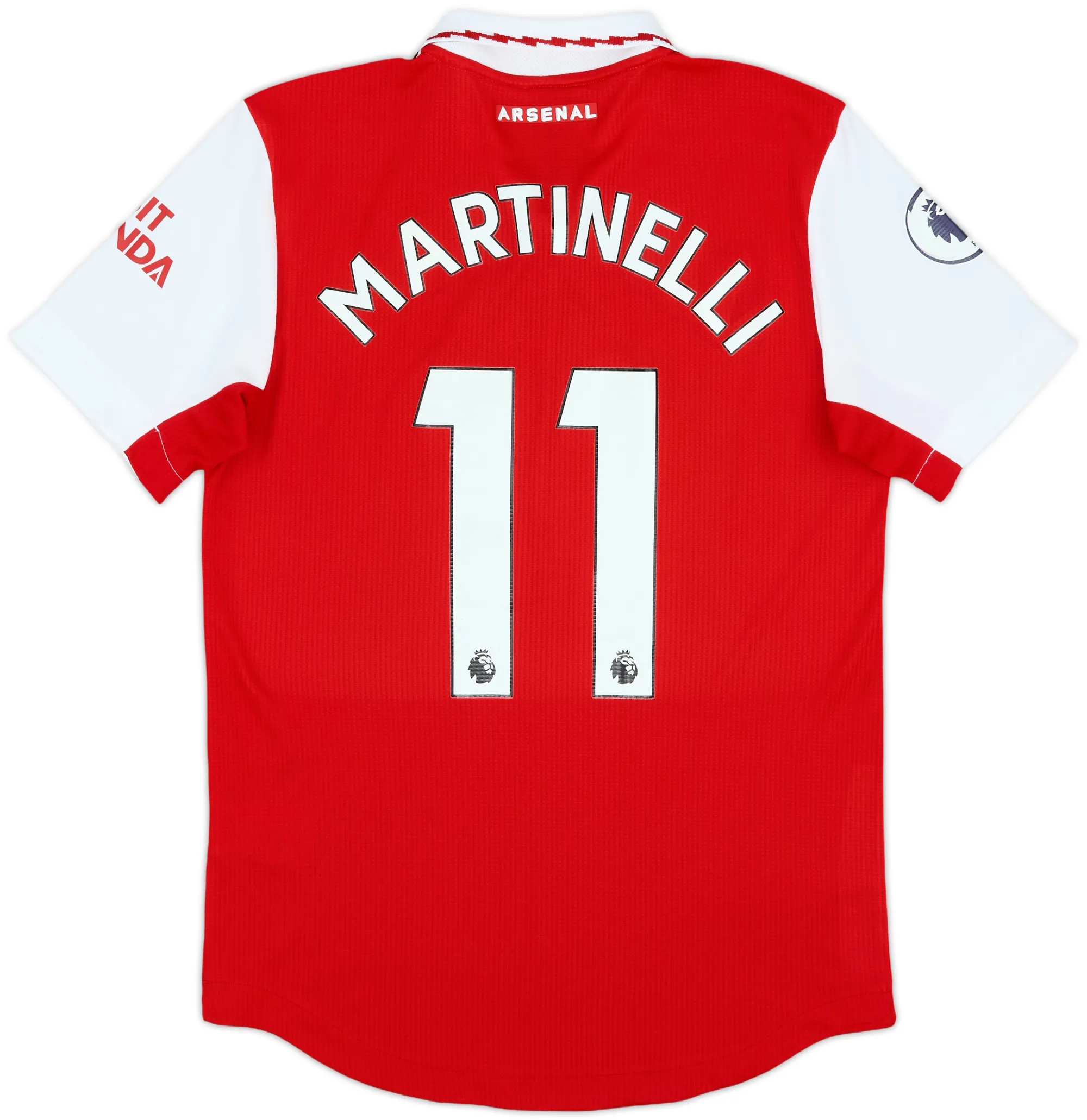 adidas Arsenal Mens SS Player Issue Home Shirt 2022/23