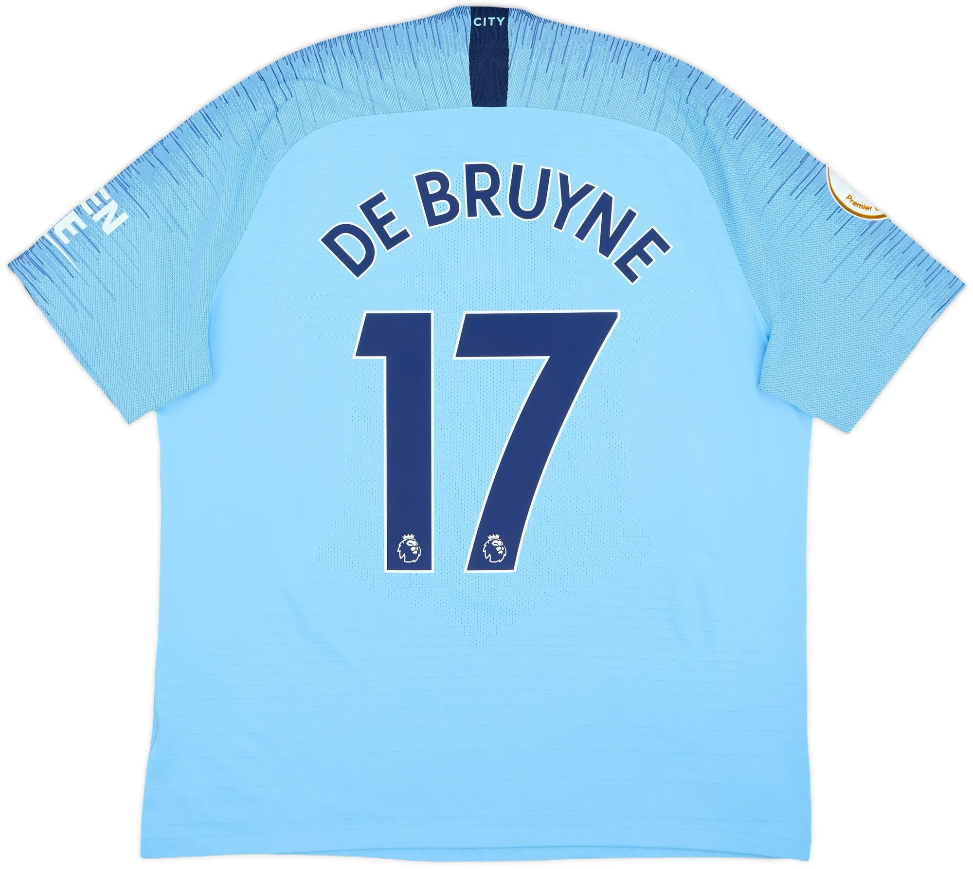 Nike Manchester City Mens SS Player Issue Home Shirt 2018/19