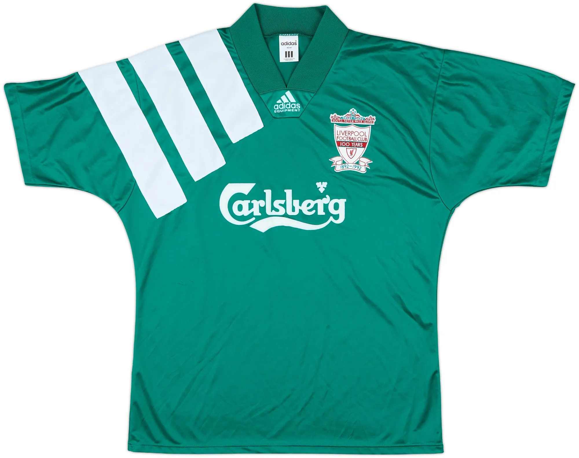 adidas Liverpool Mens SS Away Shirt 1992/93