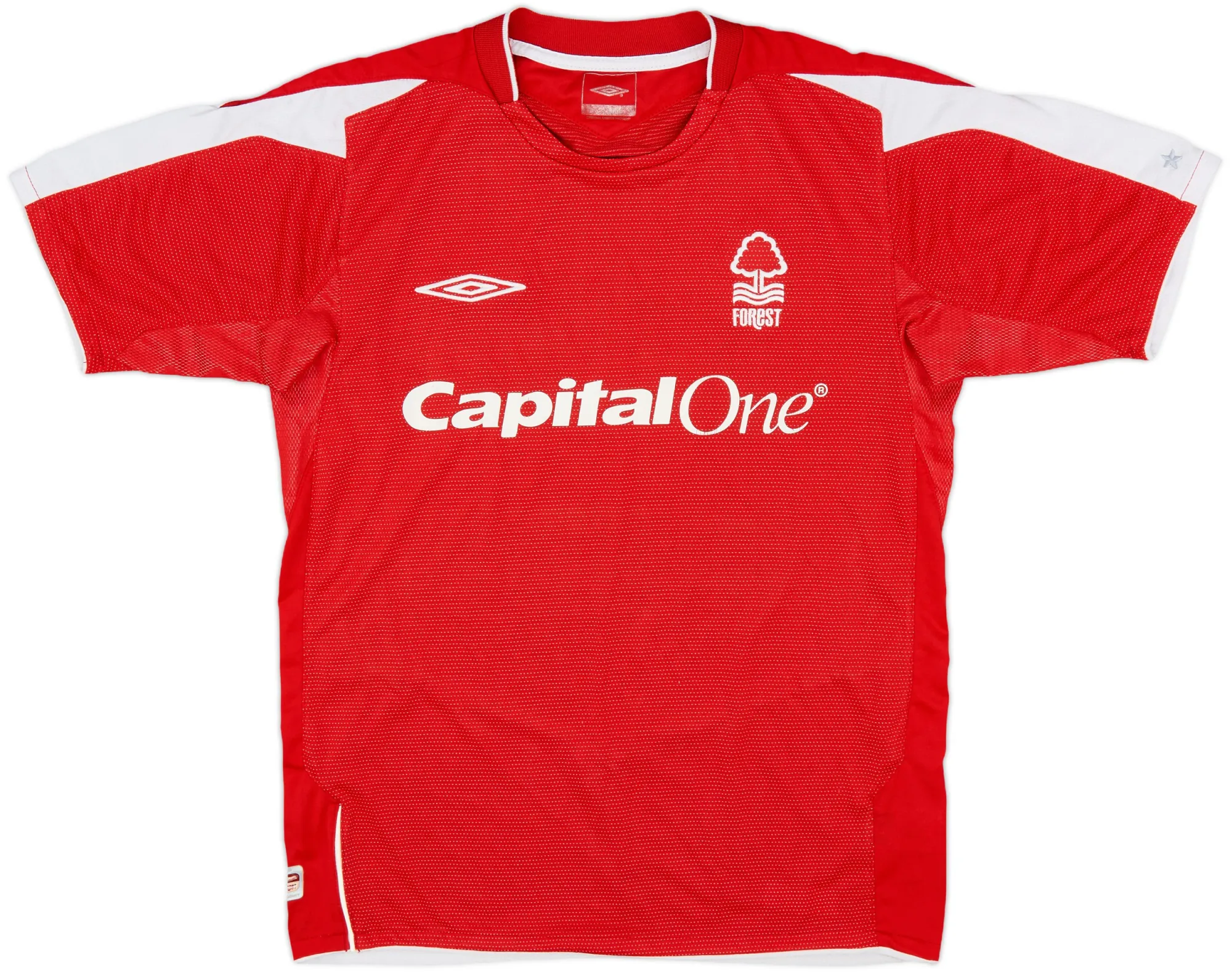 Umbro Nottingham Forest Mens SS Home Shirt 2004/06