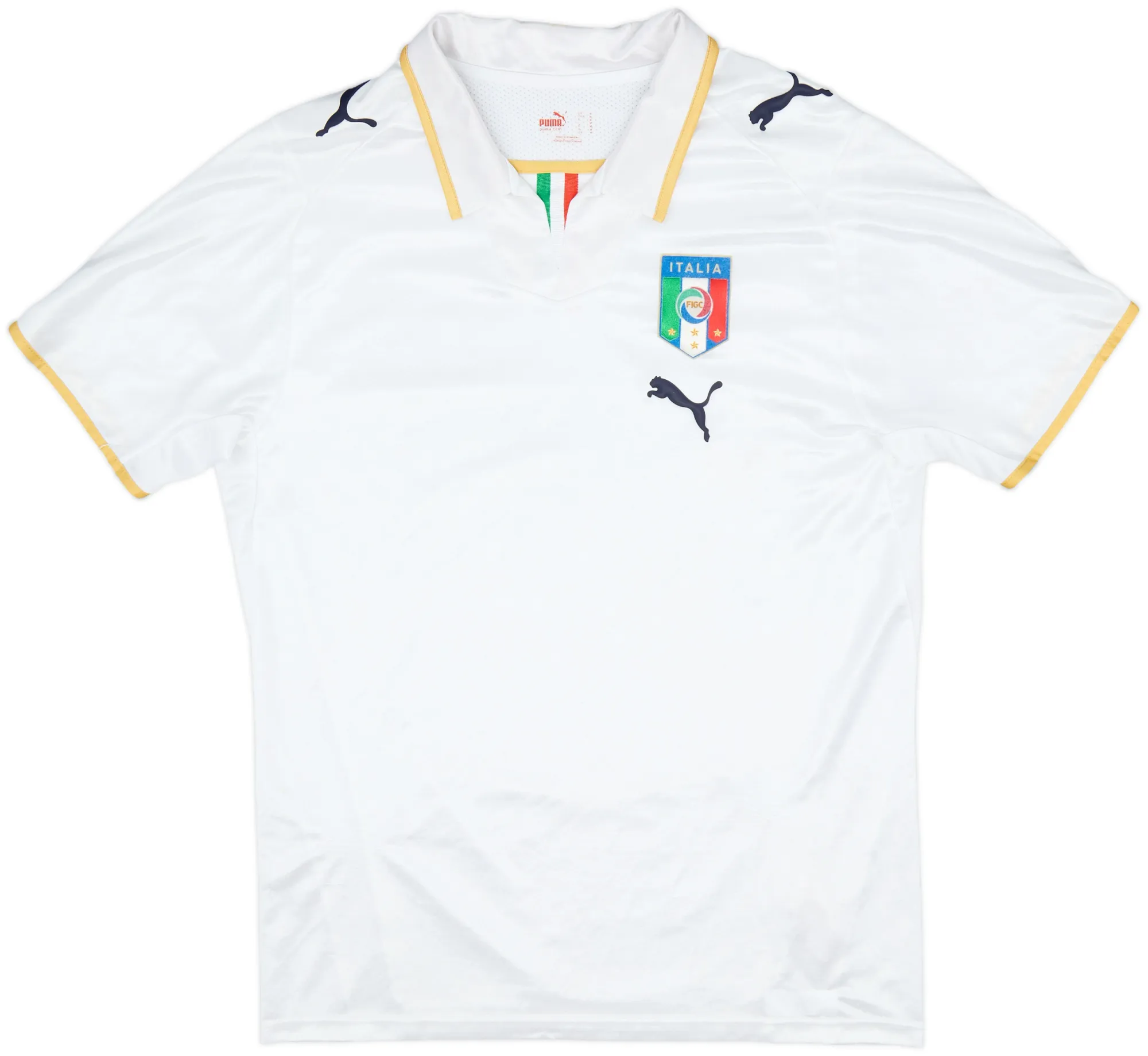 Puma Italy Mens SS Away Shirt 2007