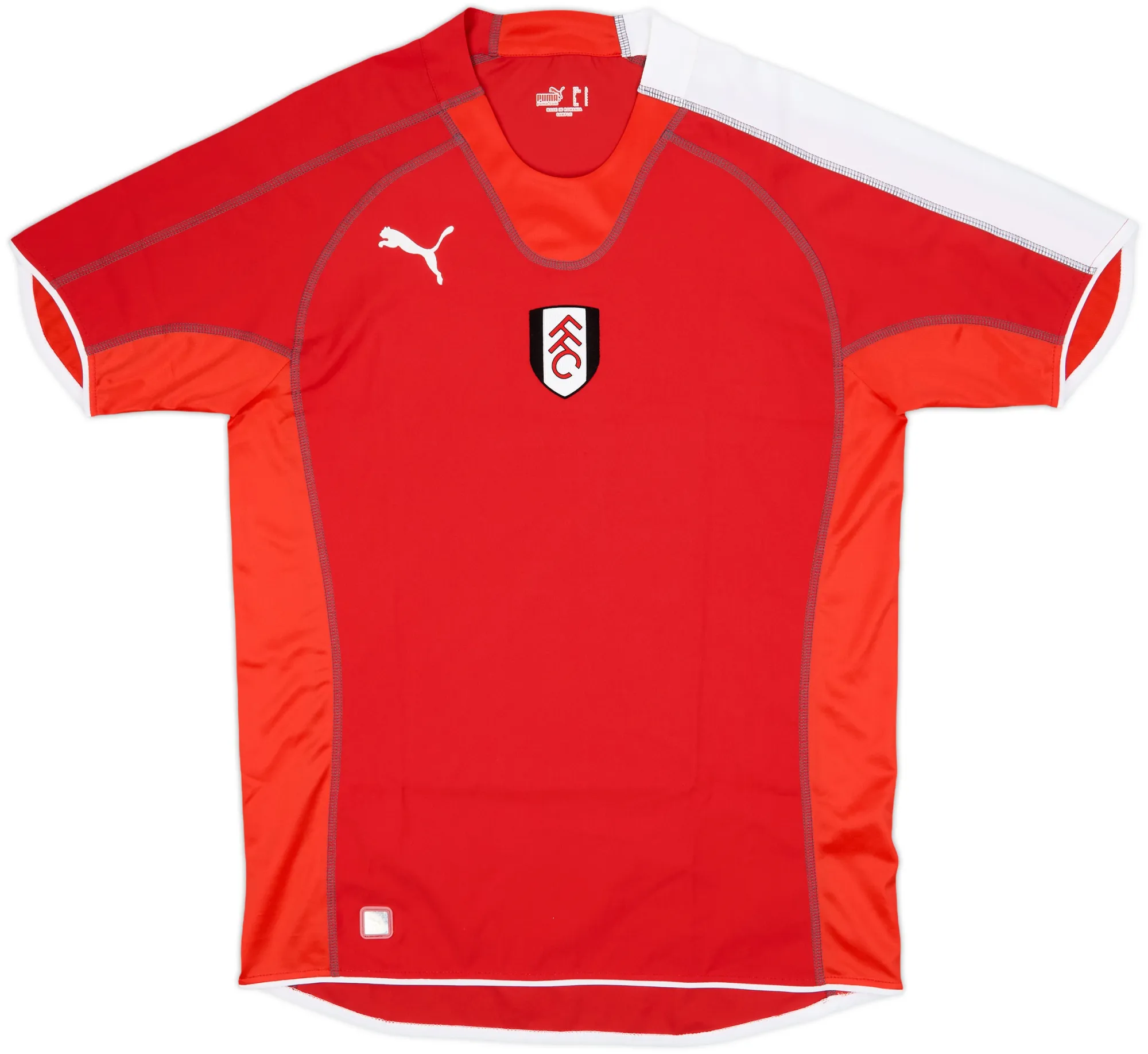 Puma Fulham Mens SS Away Shirt 2005/06