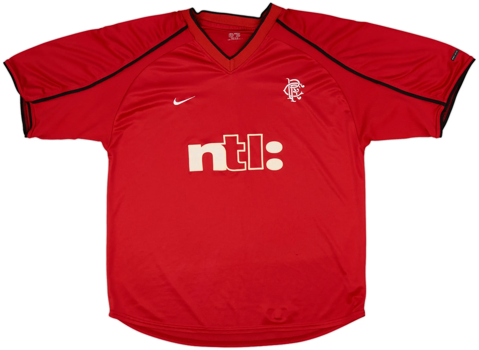 Nike Rangers Mens SS Third Shirt 2000/01
