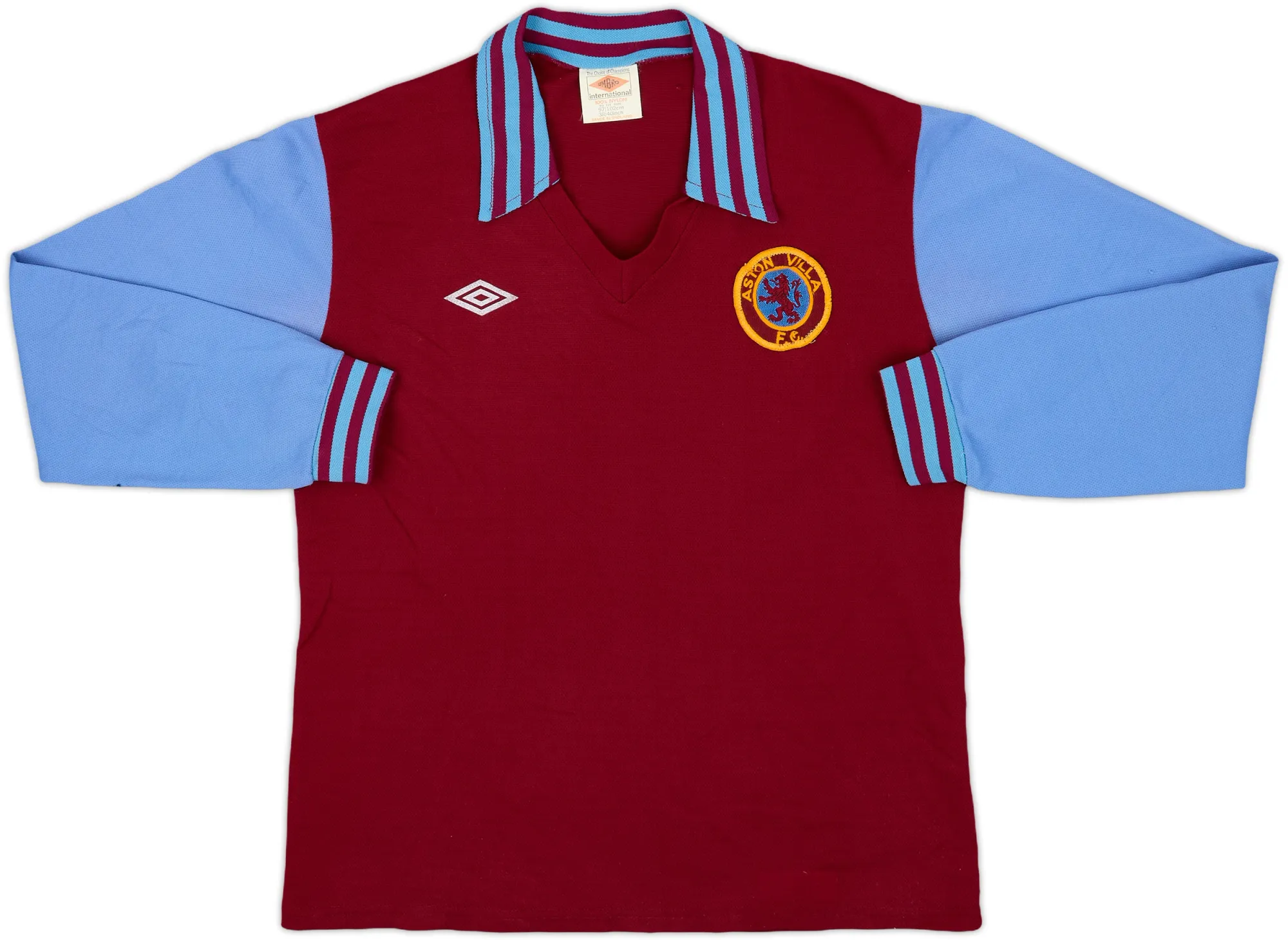 Umbro Aston Villa Mens LS Home Shirt 1976/77