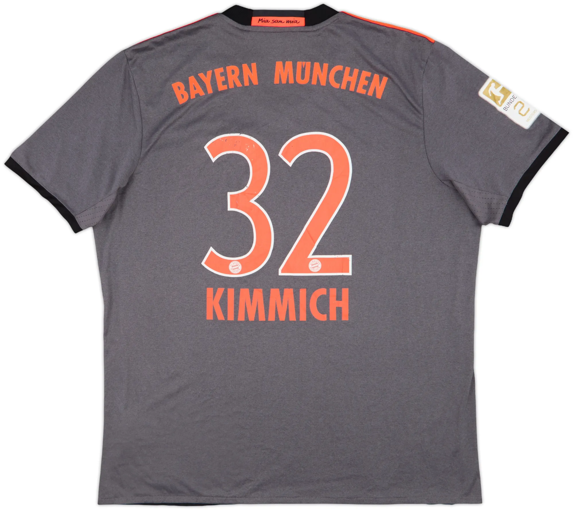 adidas Bayern Munich Mens SS Away Shirt 2016/17