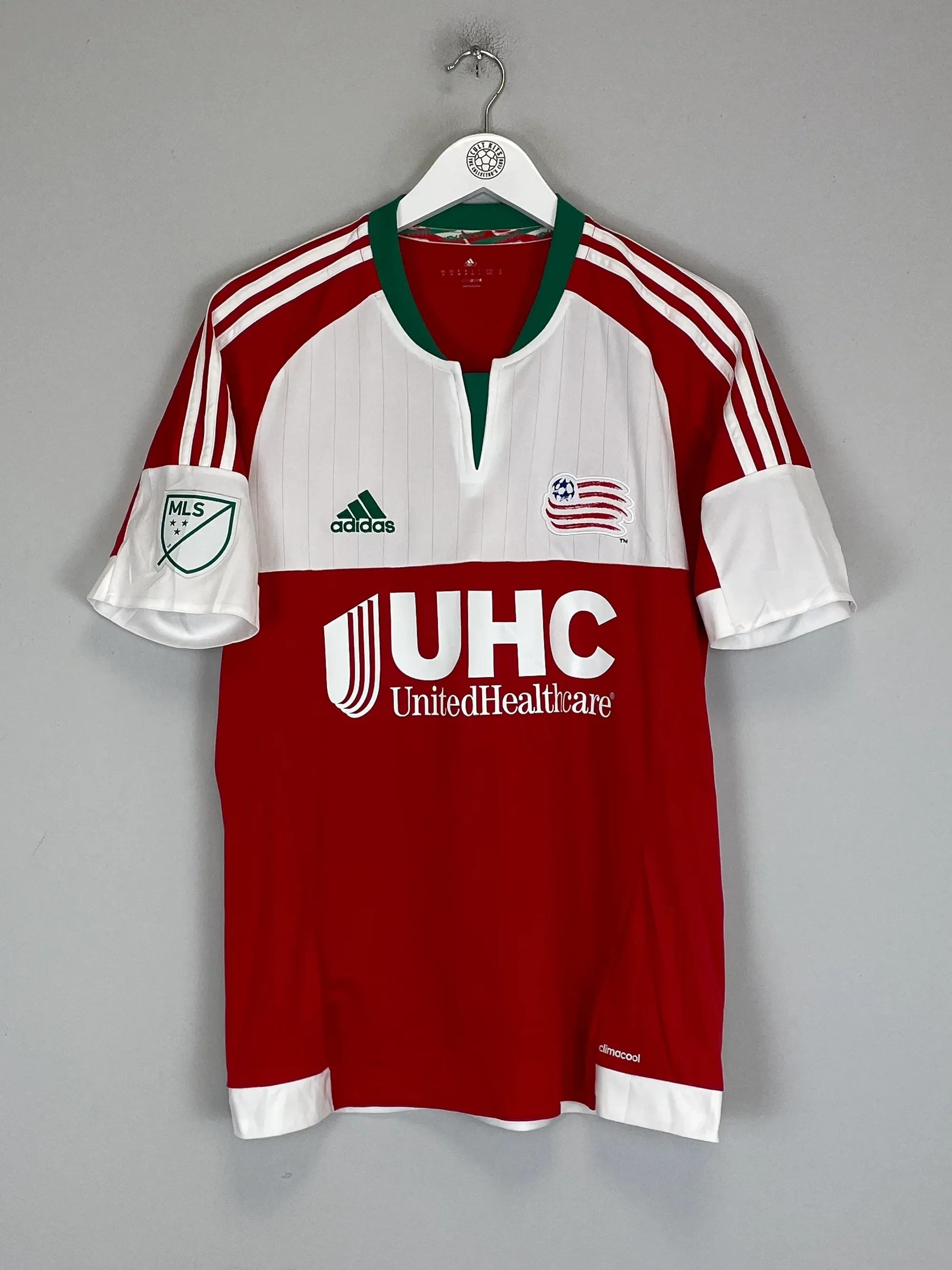 2015/16 NEW ENGLAND REVOLUTION AWAY SHIRT (M) ADIDAS | CULT KITS