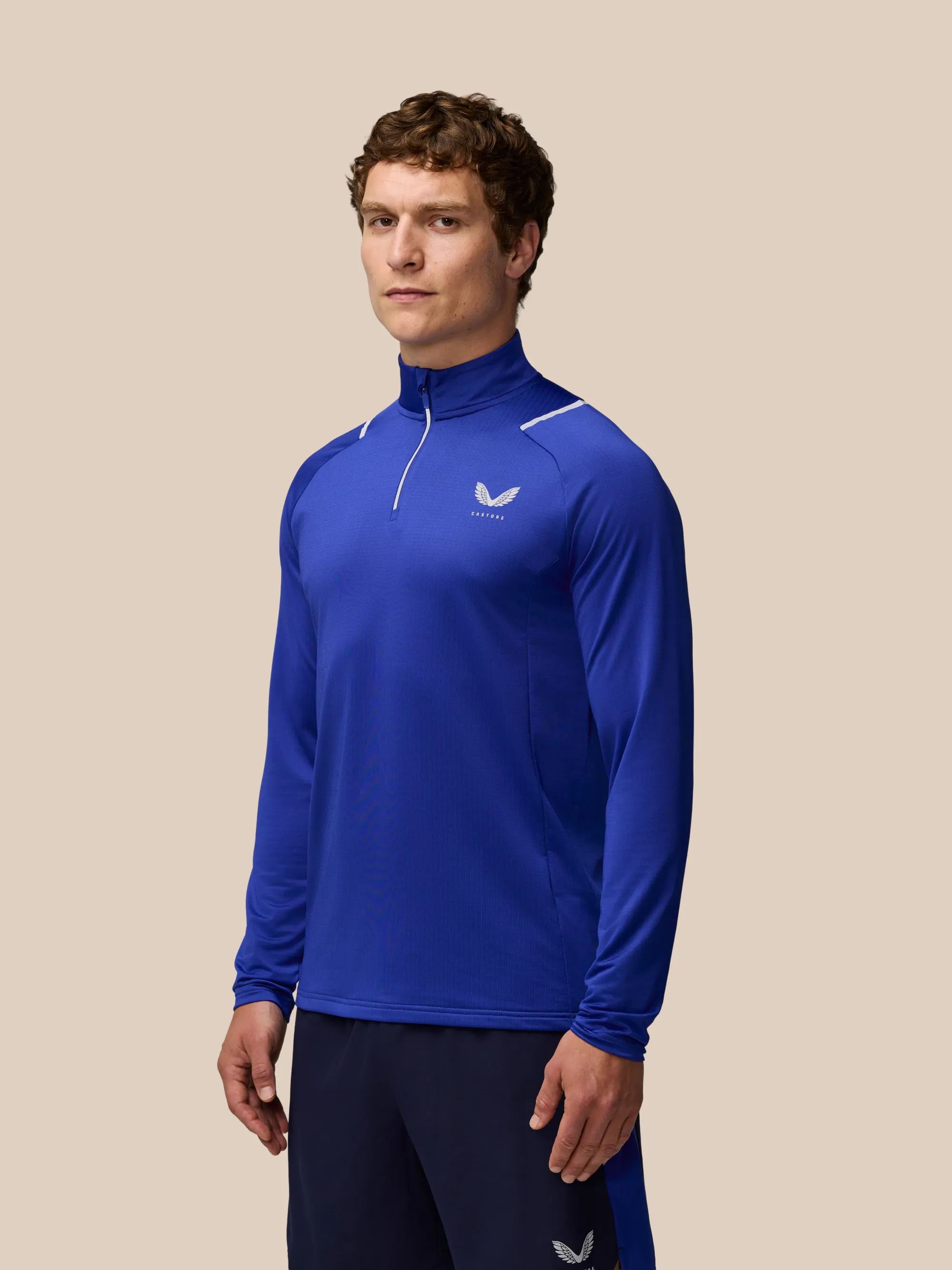 Castore Apex Training Winterised 1/4 Zip Top - Charcoal