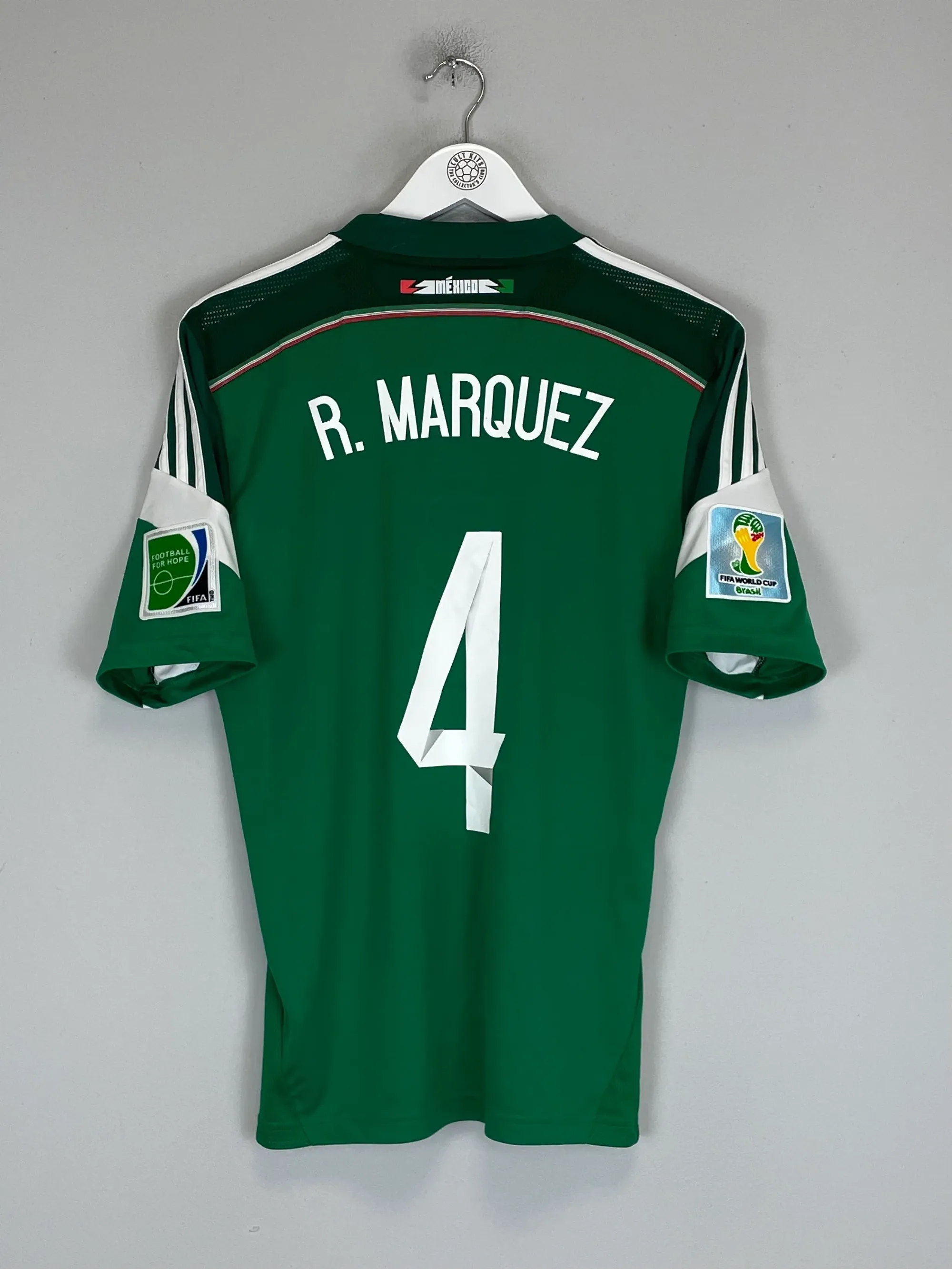 2014 MEXICO R.MARQUEZ #4 HOME SHIRT (S) ADIDAS | CULT KITS