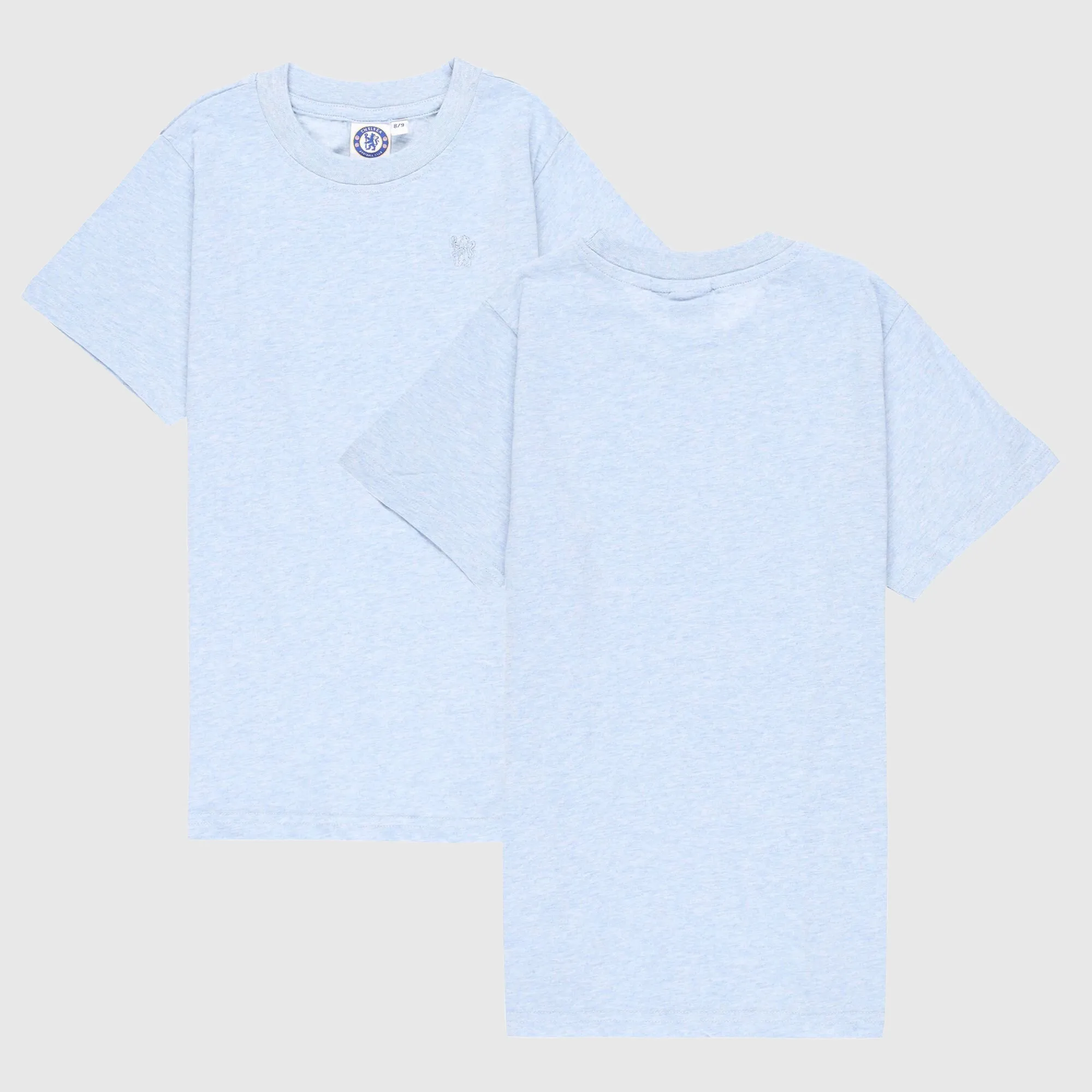 Chelsea Core Oversized T-Shirt - Blue Marl - Girls