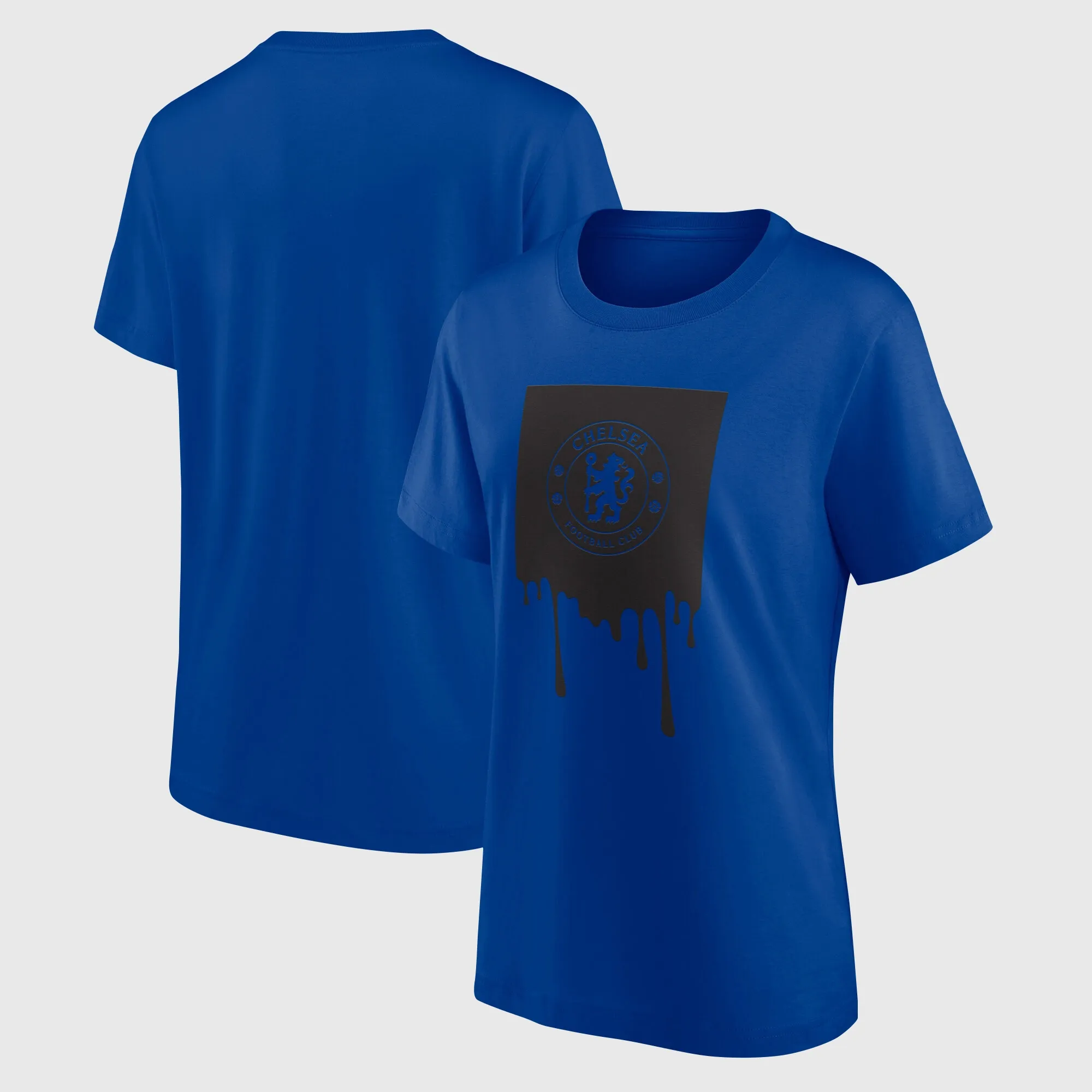 Chelsea Liquify Graphic T-Shirt - Royal - Womens