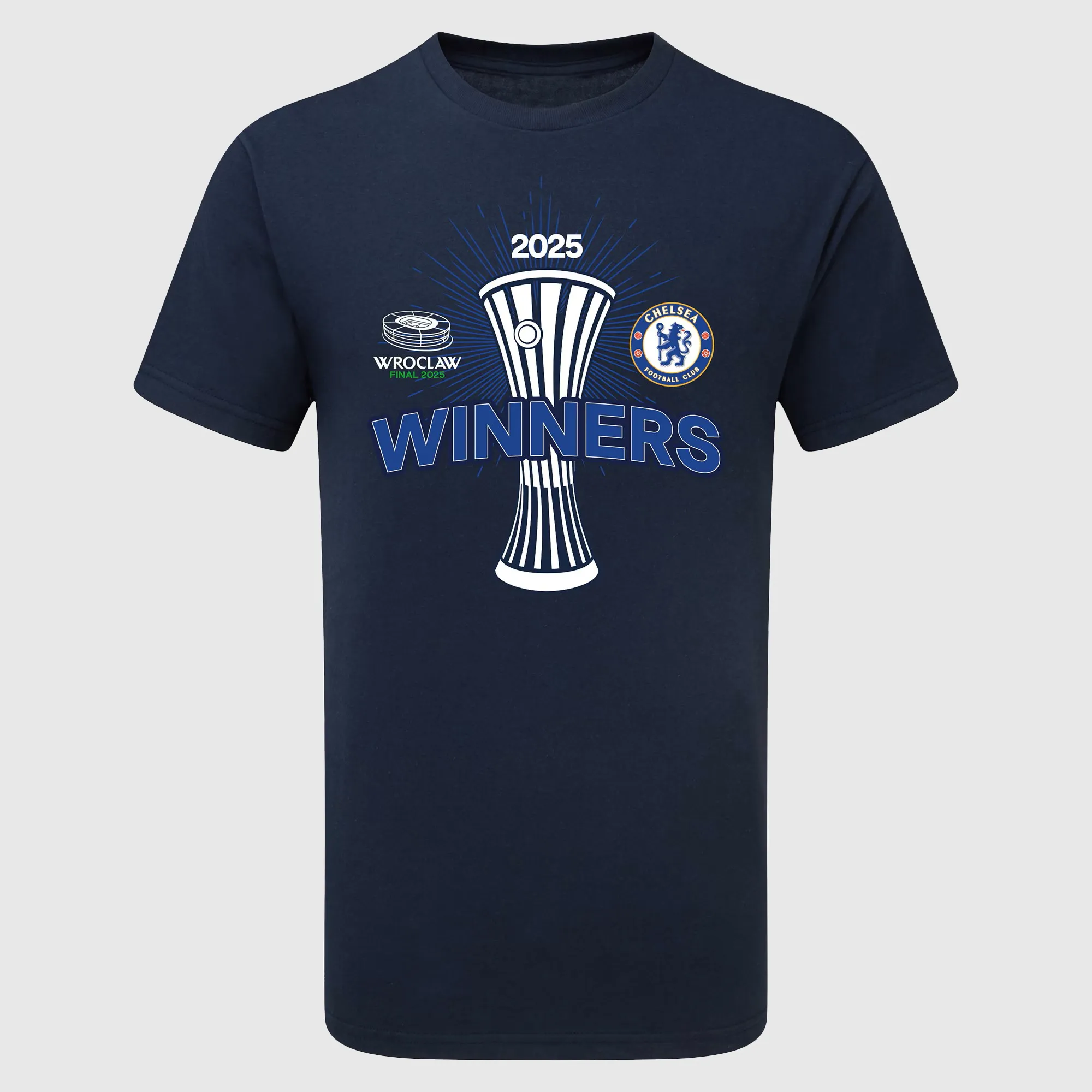 Chelsea UECL Winners T-Shirt - Navy