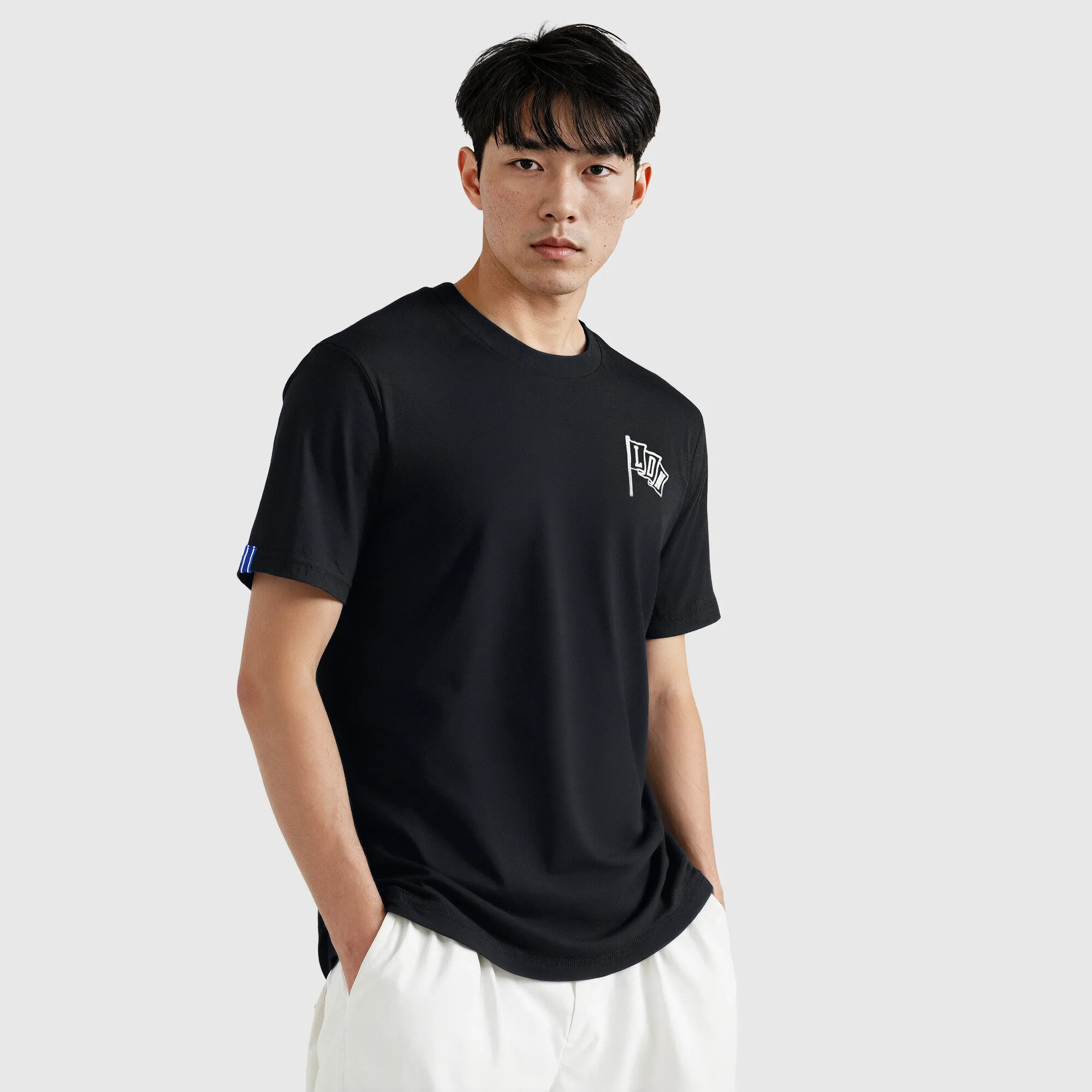 Chelsea Varsity London Flag T-Shirt - Black