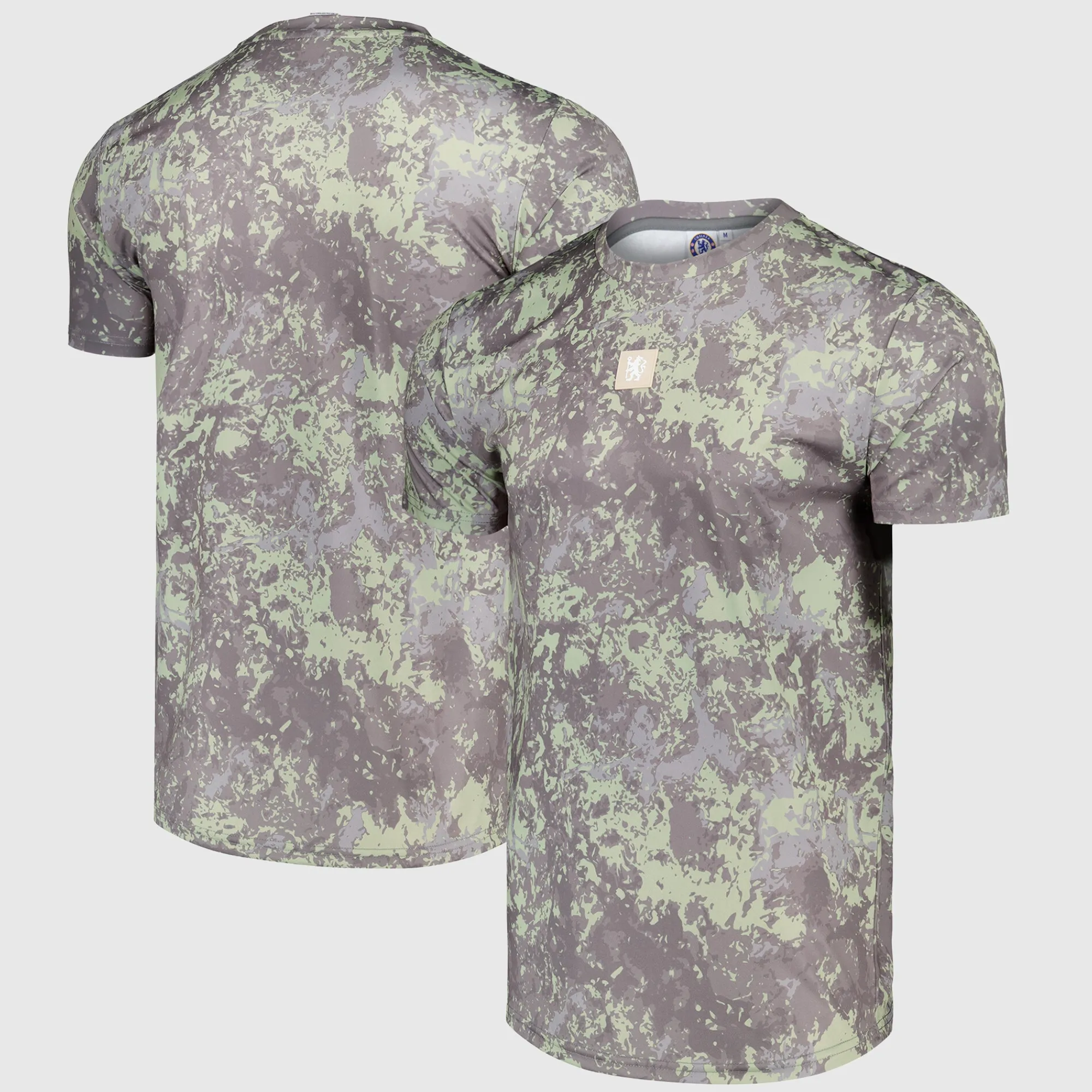 Chelsea Active Camoflague T-Shirt - Khaki - Mens