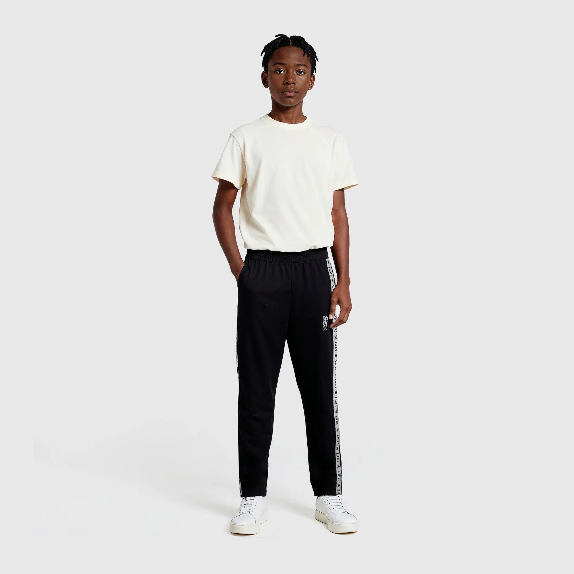 Chelsea 120 Year Anniversary CFC LDN Taped Track Pant - Black - Kids
