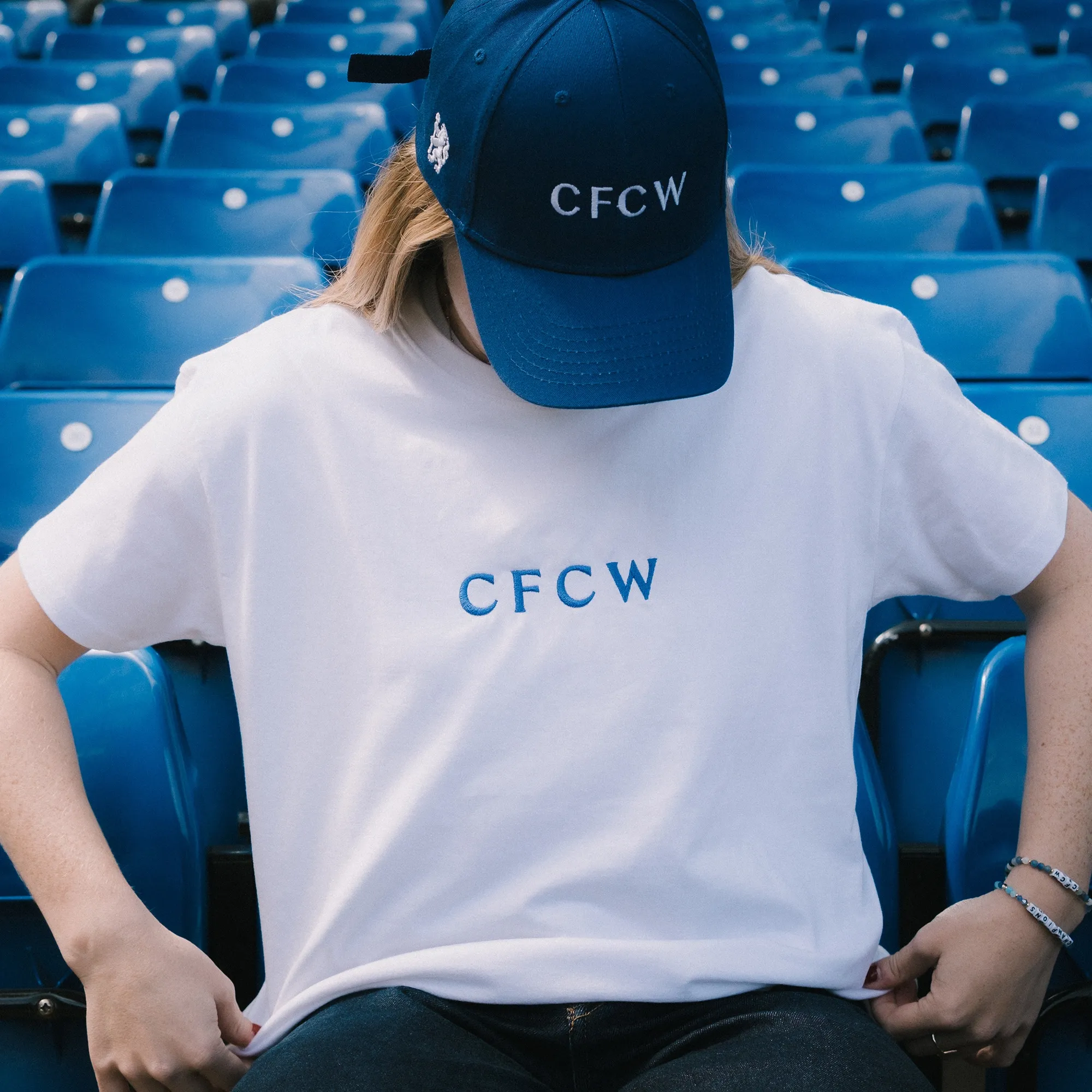 Chelsea CFCW Bold T-shirt - White - Unisex