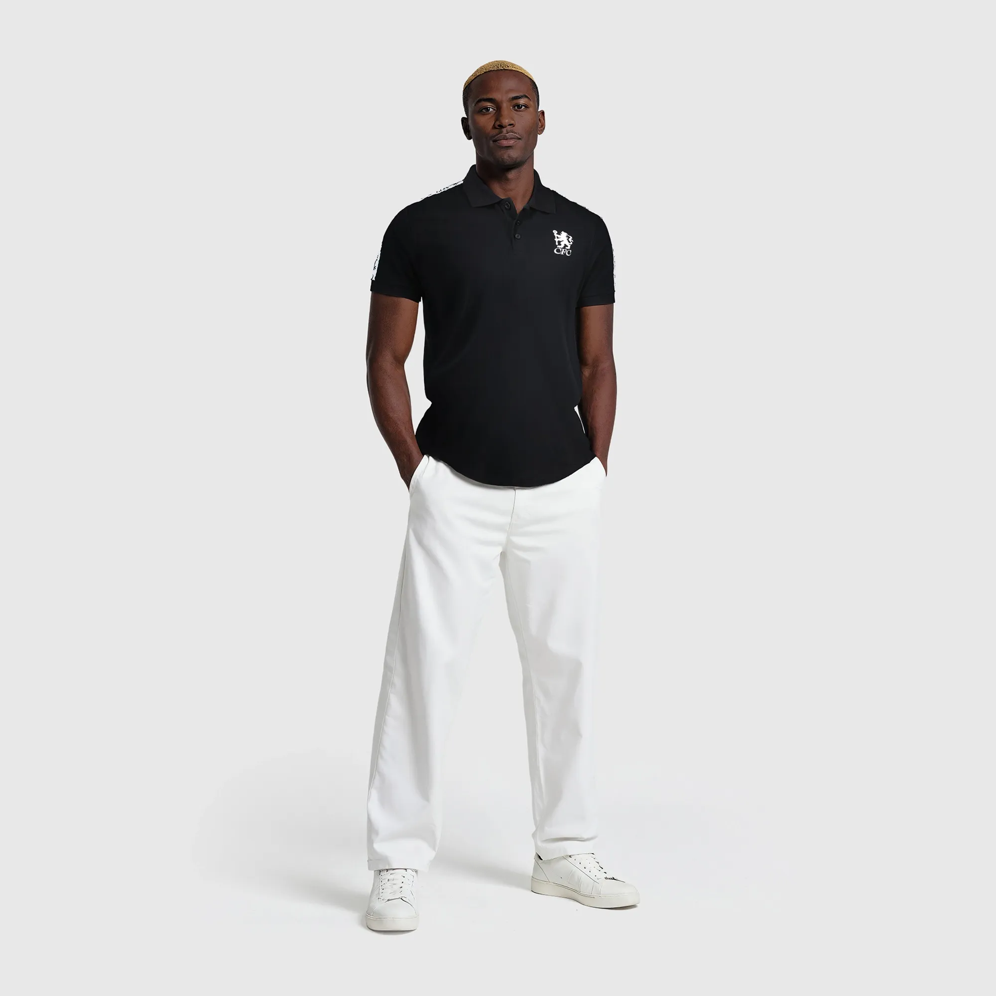 Chelsea 120 Year Anniversary CFC LDN Sports Polo - Black - Unisex