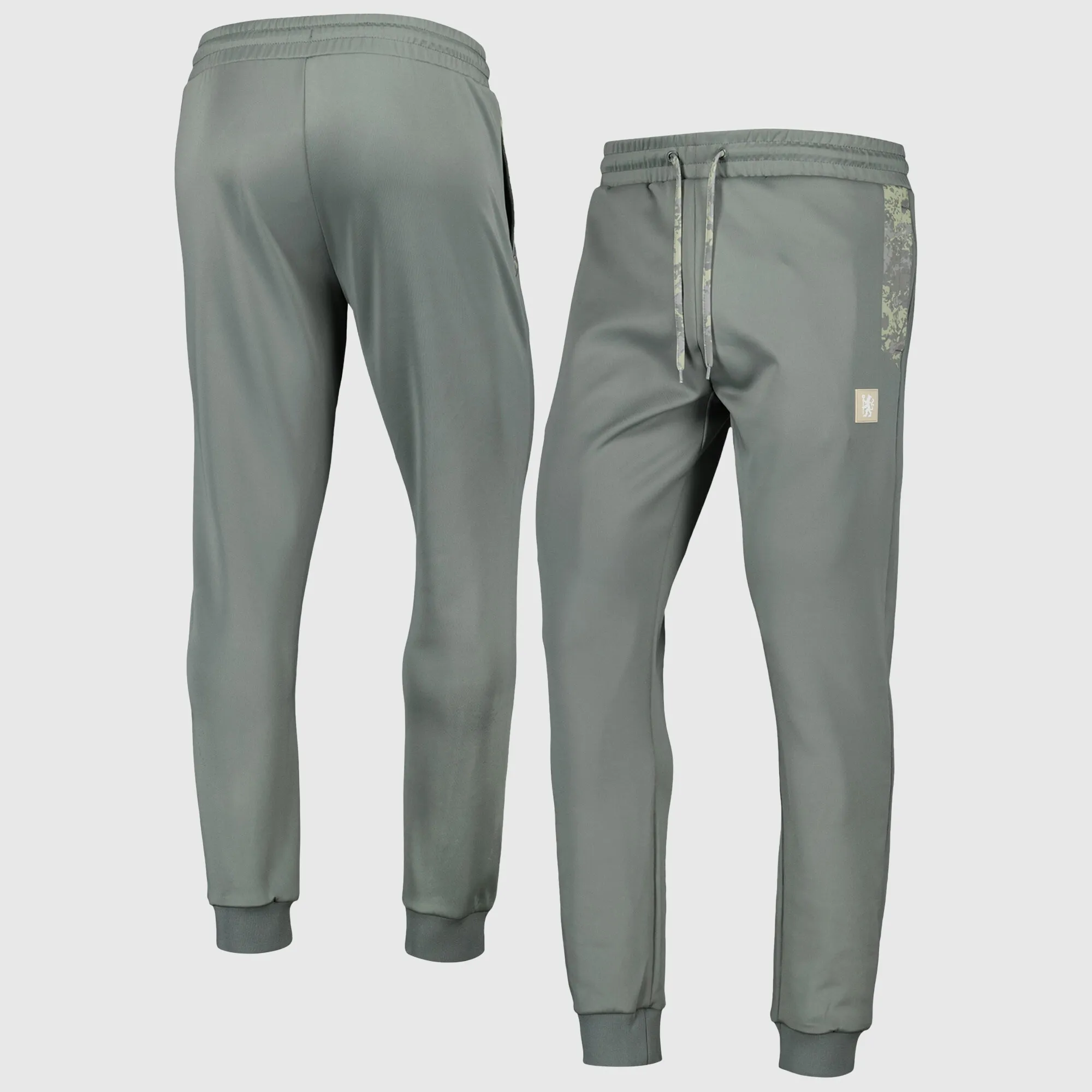 Chelsea Active Contrast Jogger - Khaki - Mens
