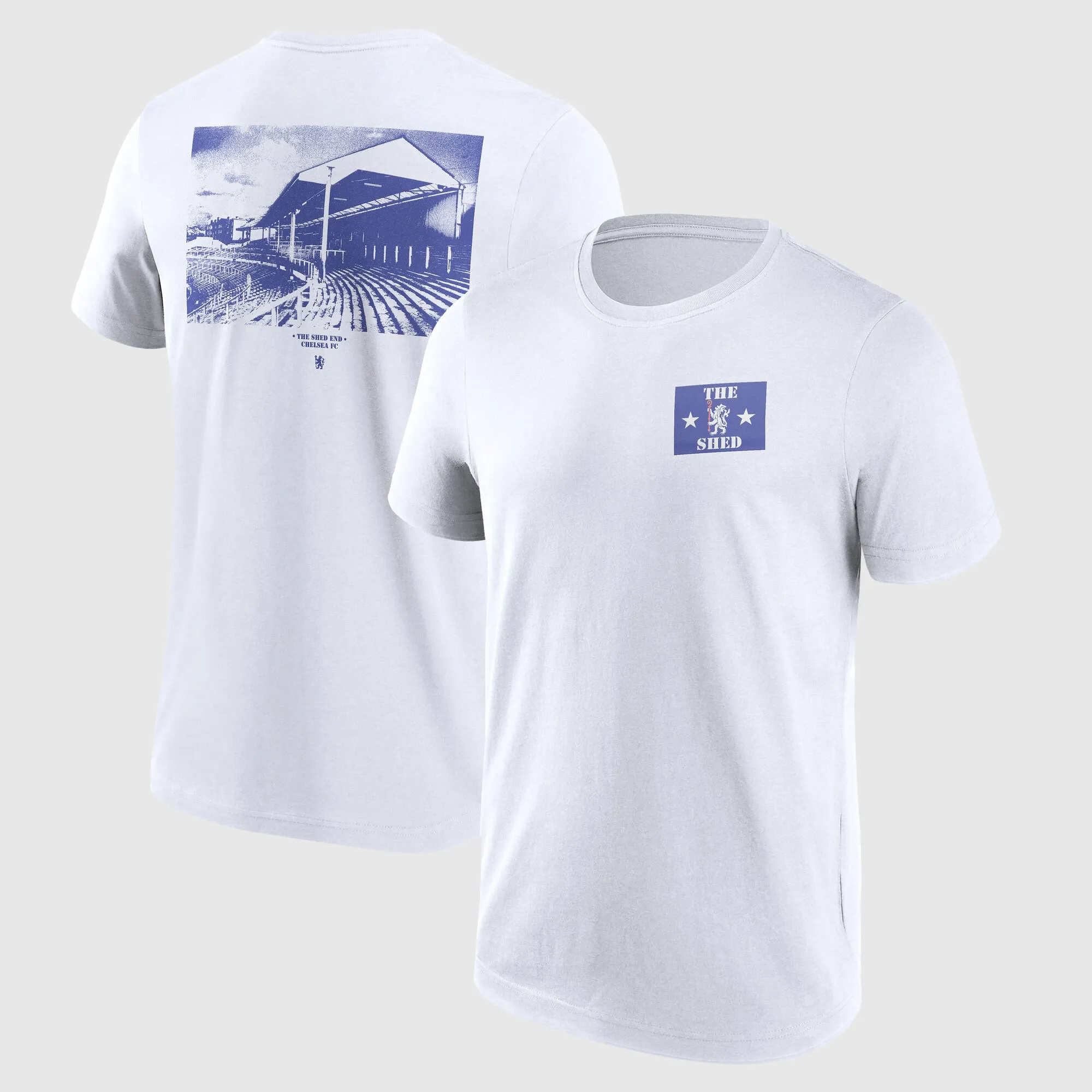 Chelsea Shed End Graphic T-Shirt - White