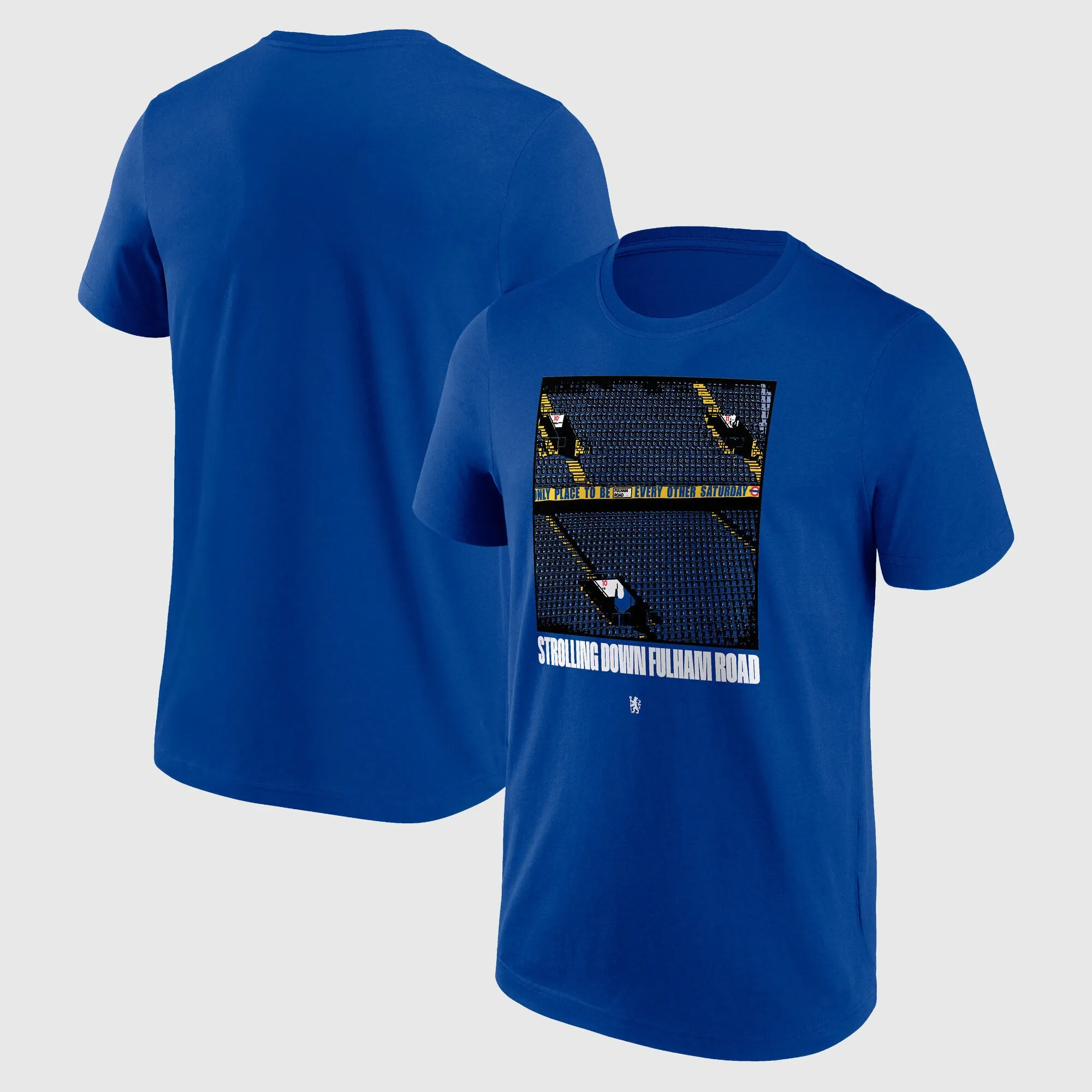 Chelsea The Place To Be IYKNY Graphic T-Shirt - Royal - Mens