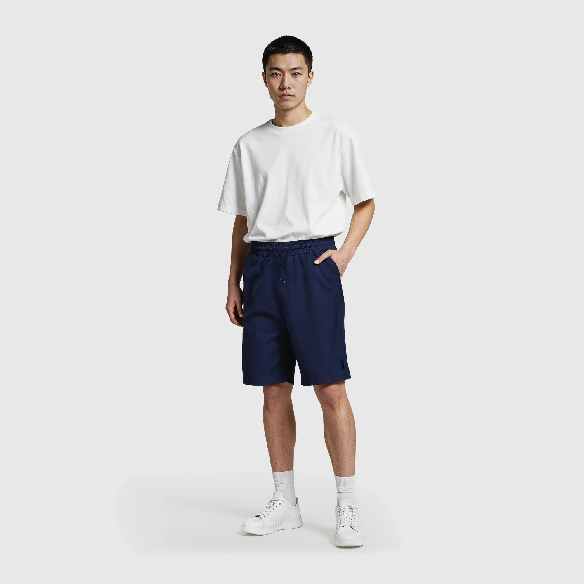 Chelsea Core Sweat Short - Navy - Mens