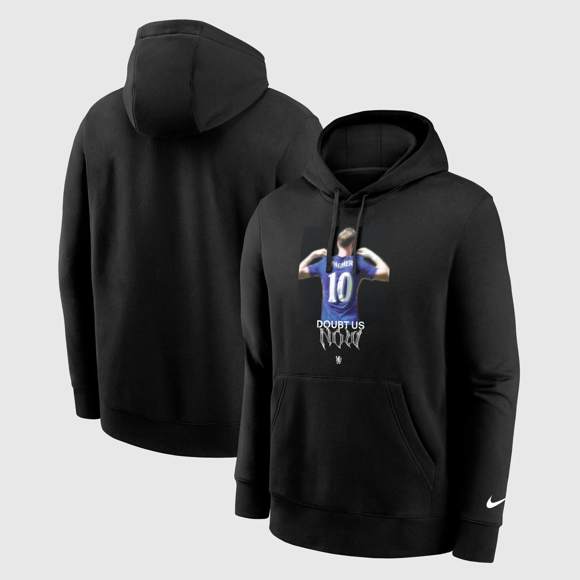 Chelsea Nike Doubt Us Now Graphic Hoodie - Black