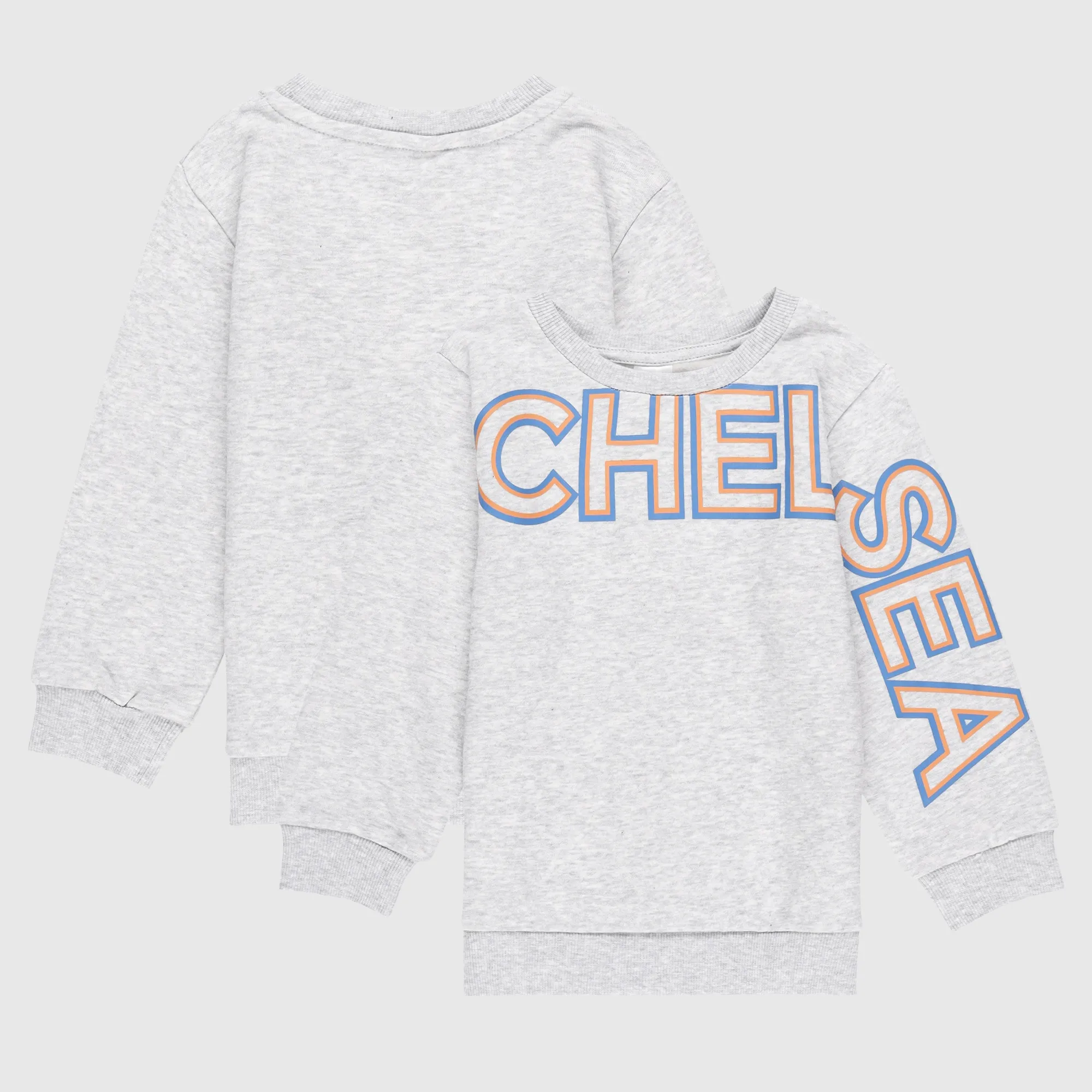 Chelsea Wordmark Sweat - Grey Marl - Infant