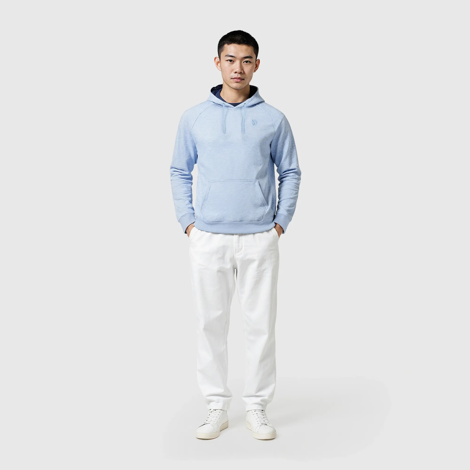 Chelsea Core Hoodie - Blue Marl - Mens