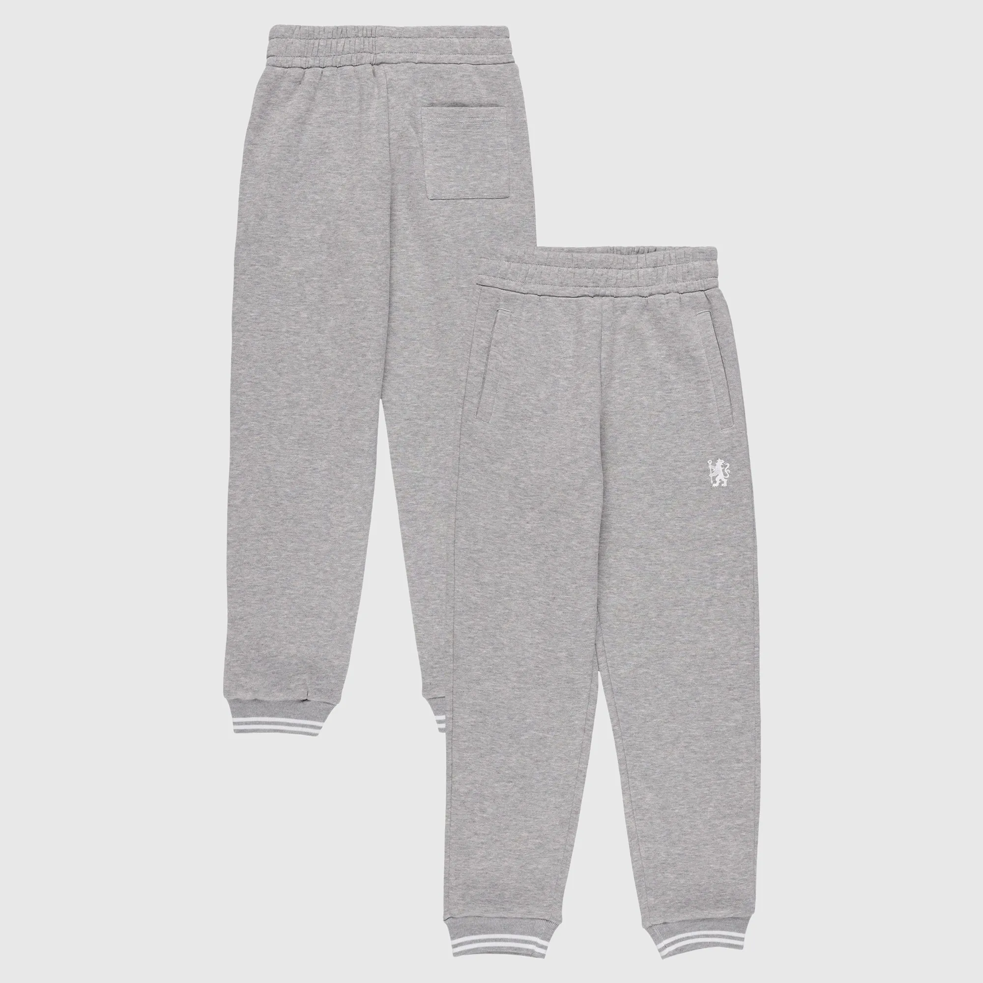 Chelsea Colour Block Joggers - Grey Marl - Kids
