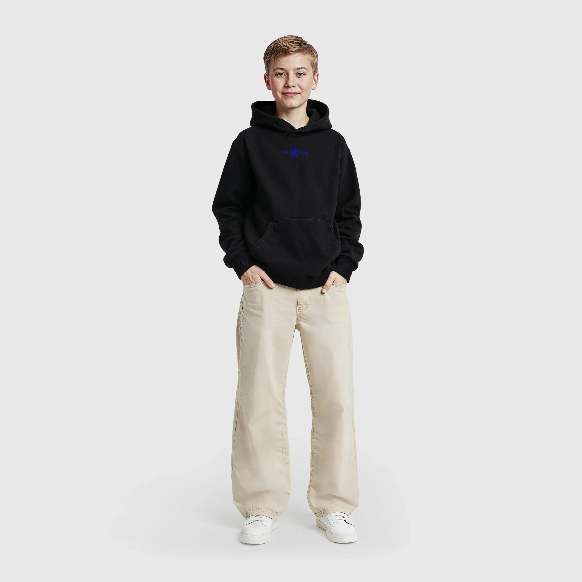 Chelsea 120 Year Anniversary CFC LDN Hoodie - Black - Kids