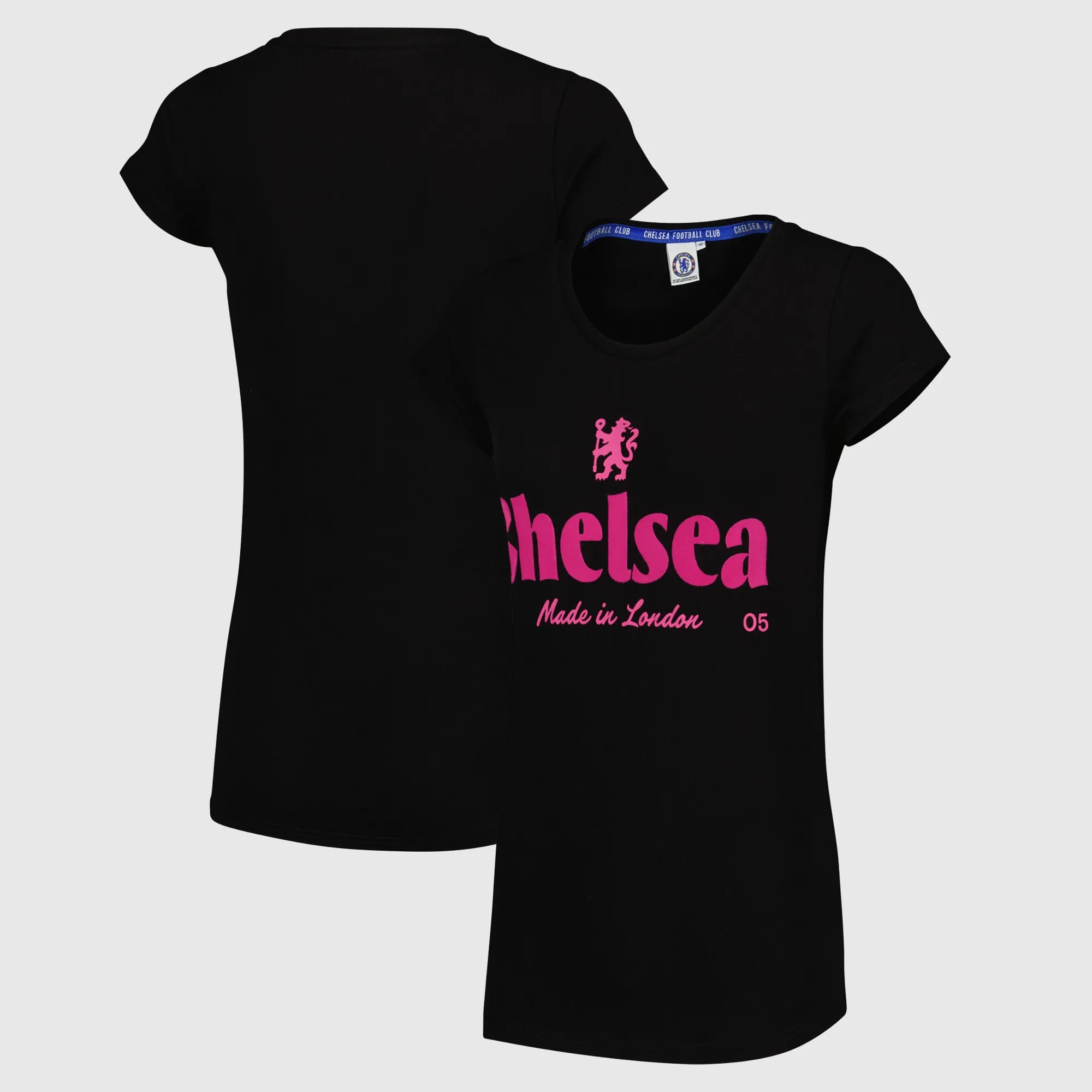 Chelsea Made In London Graphic T-Shirt - Black - Womens