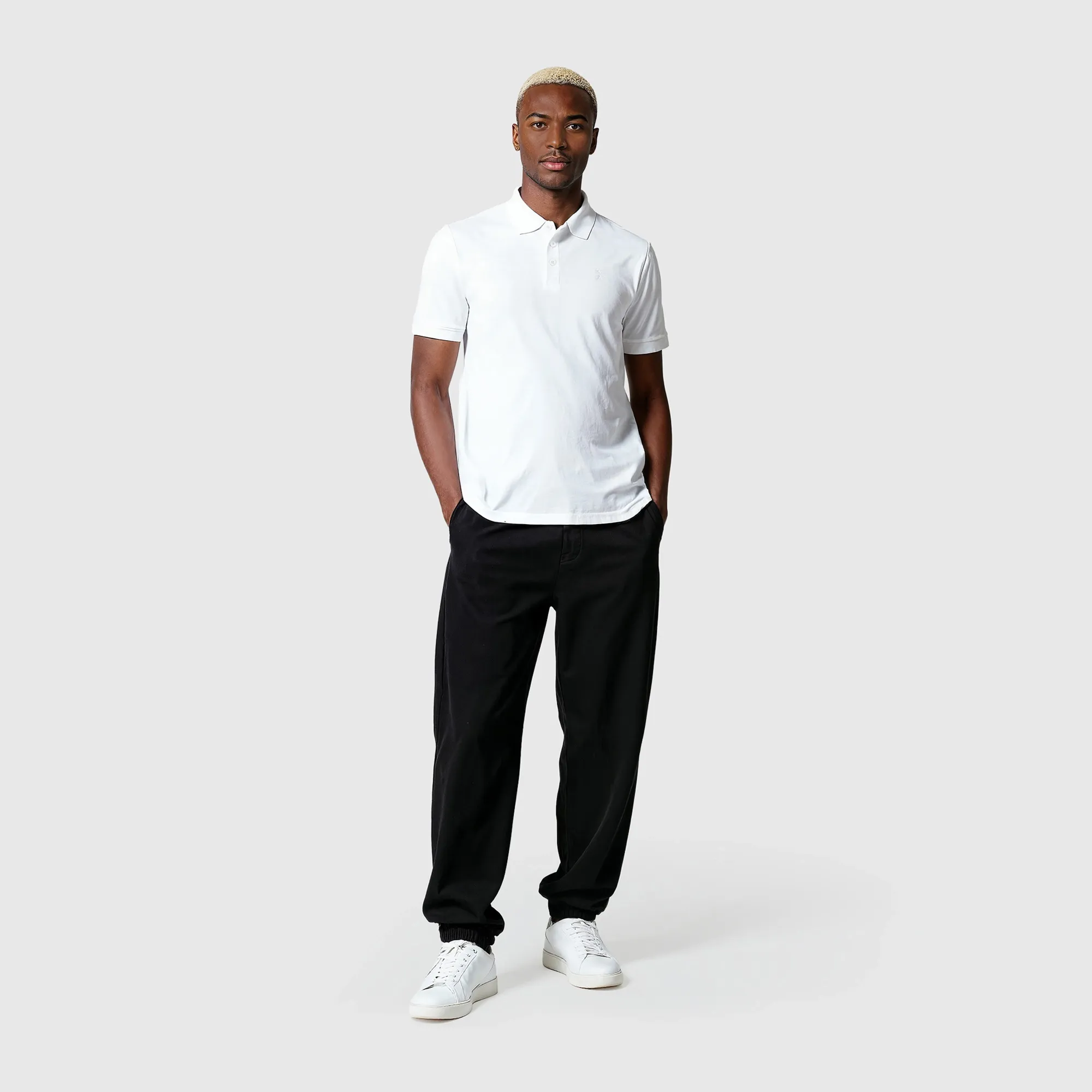 Chelsea Core Polo Shirt - White - Mens