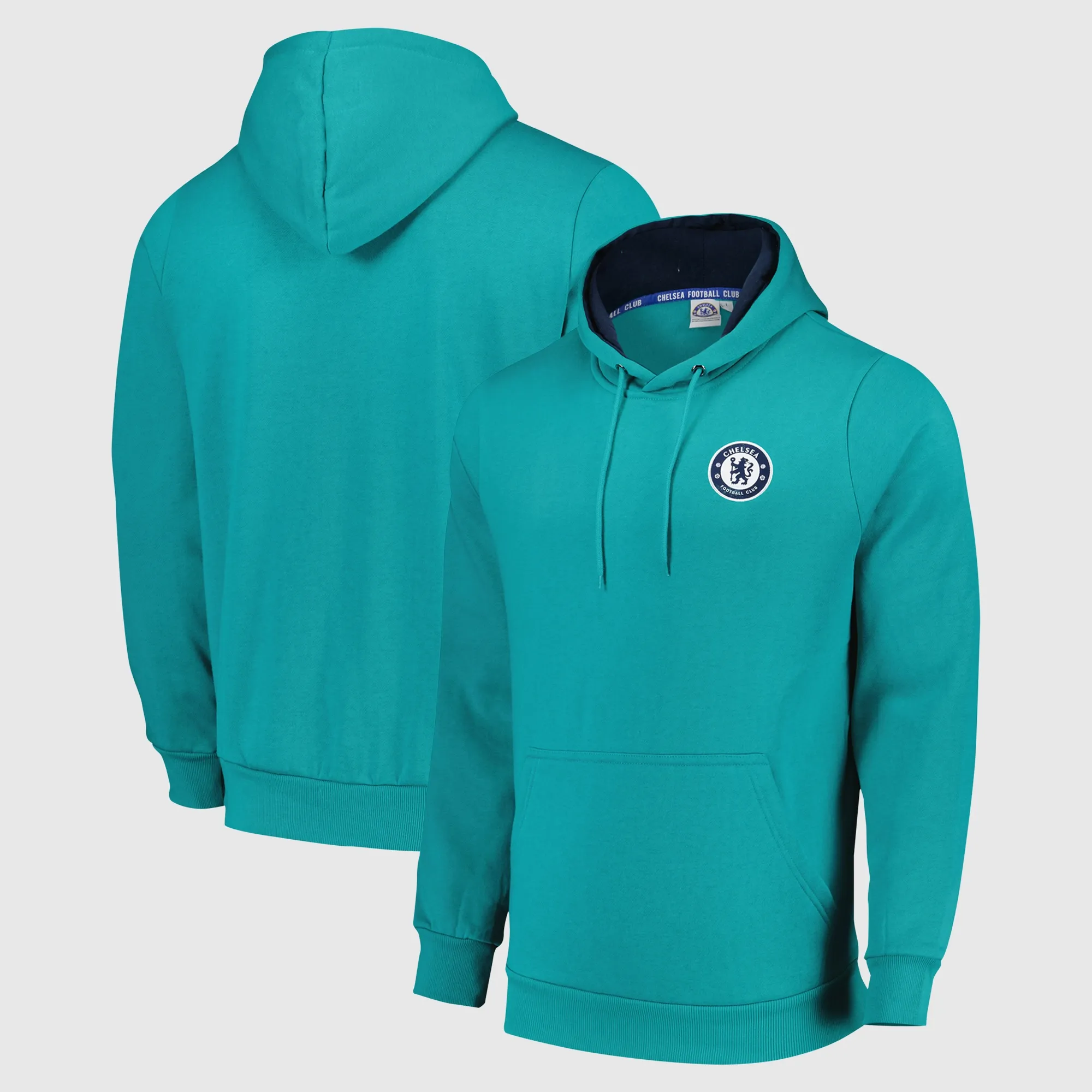 Chelsea Core Overhead Hoodie - Teal - Mens
