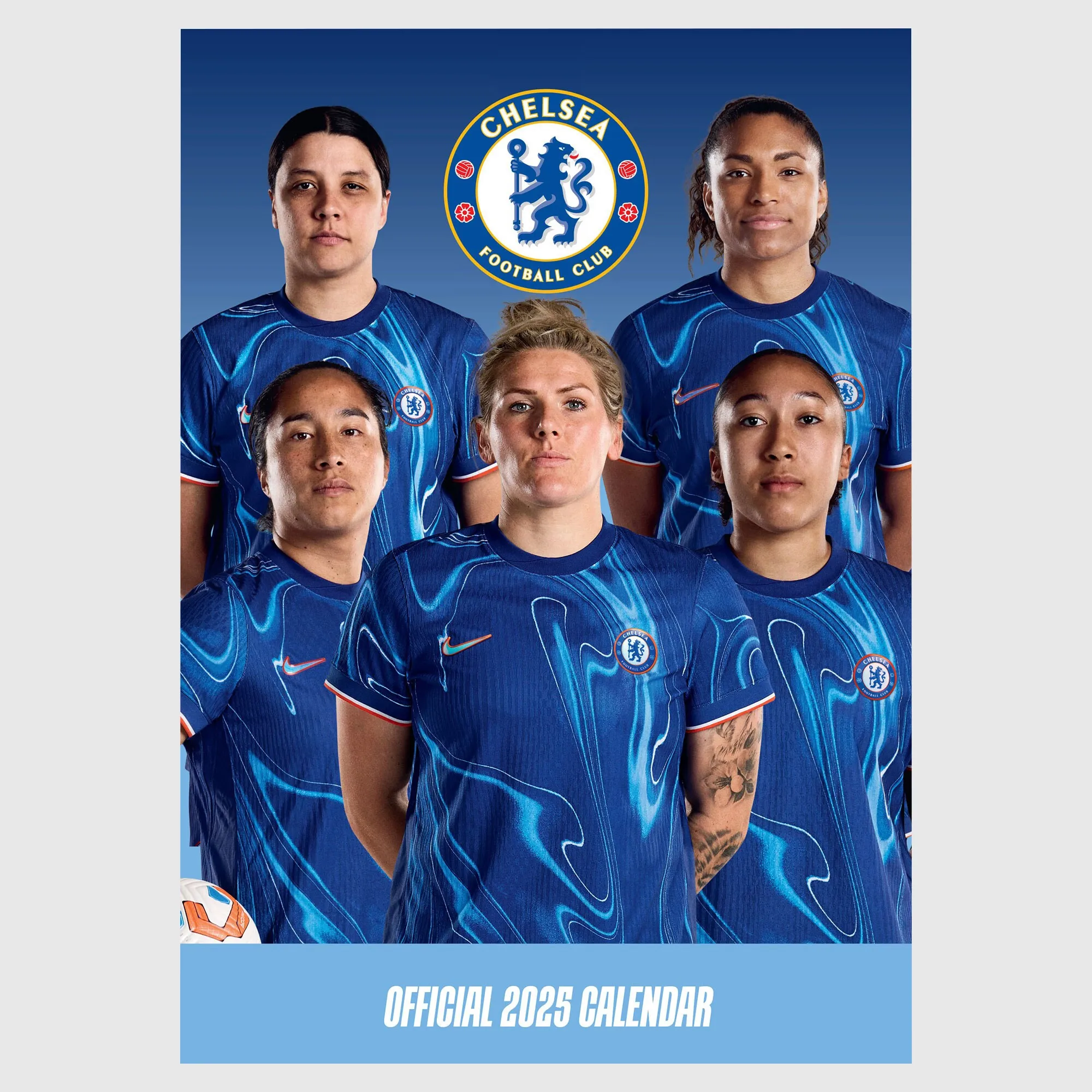 Chelsea Official 2025 Womens Calendar - A3