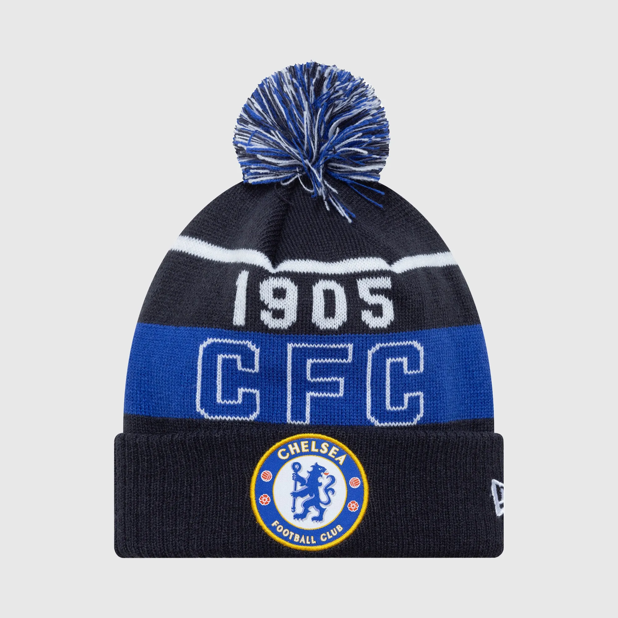 Chelsea New Era CFC Beanie - Navy