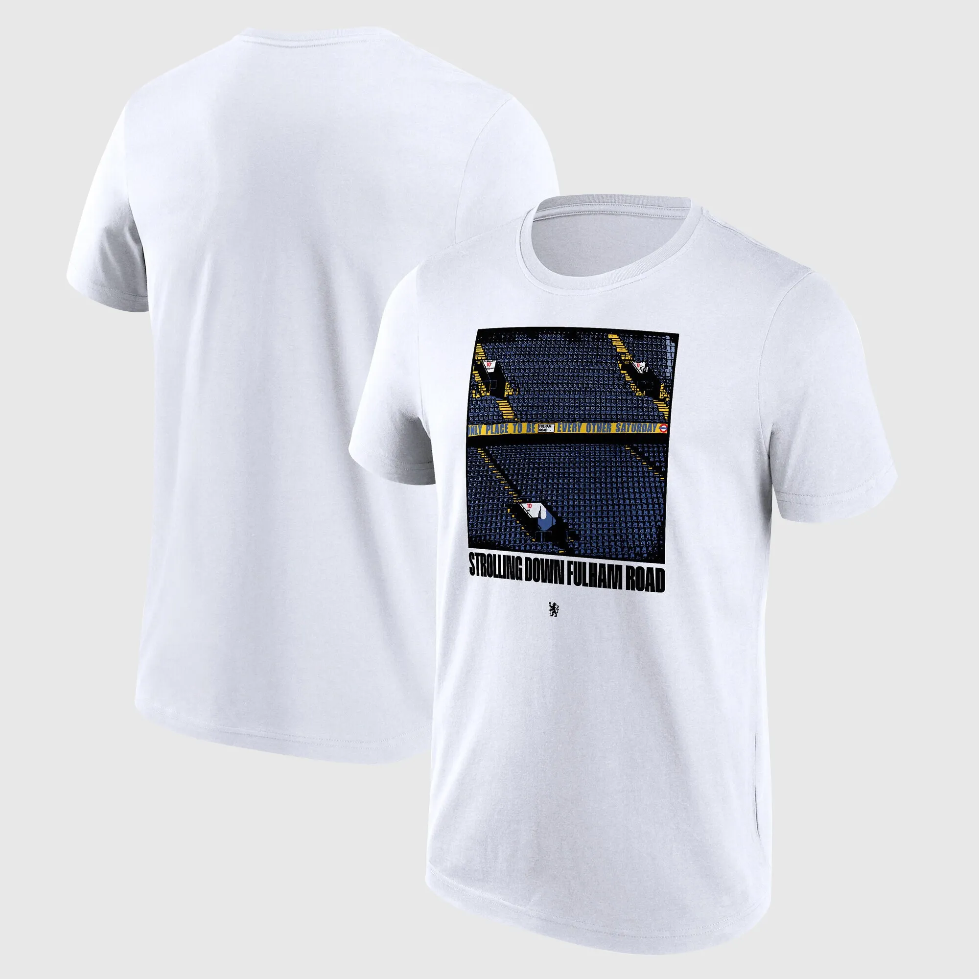 Chelsea The Place To Be Graphic T-Shirt - White
