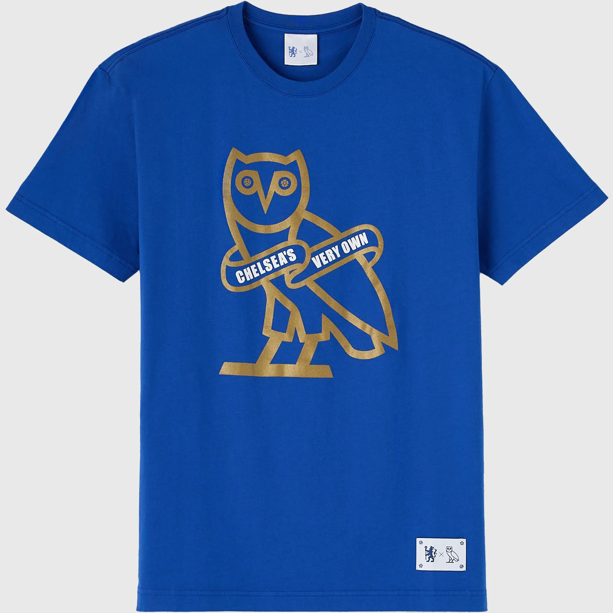 Chelsea X OVO Owl Tee - Royal Blue