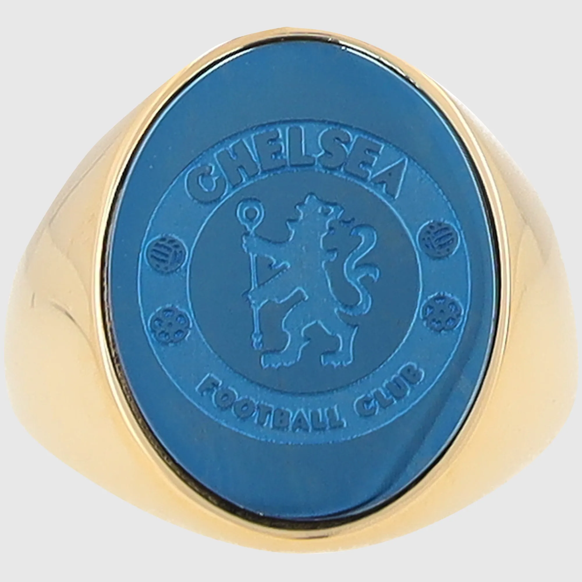 Chelsea Crest Ring - Gold Plated