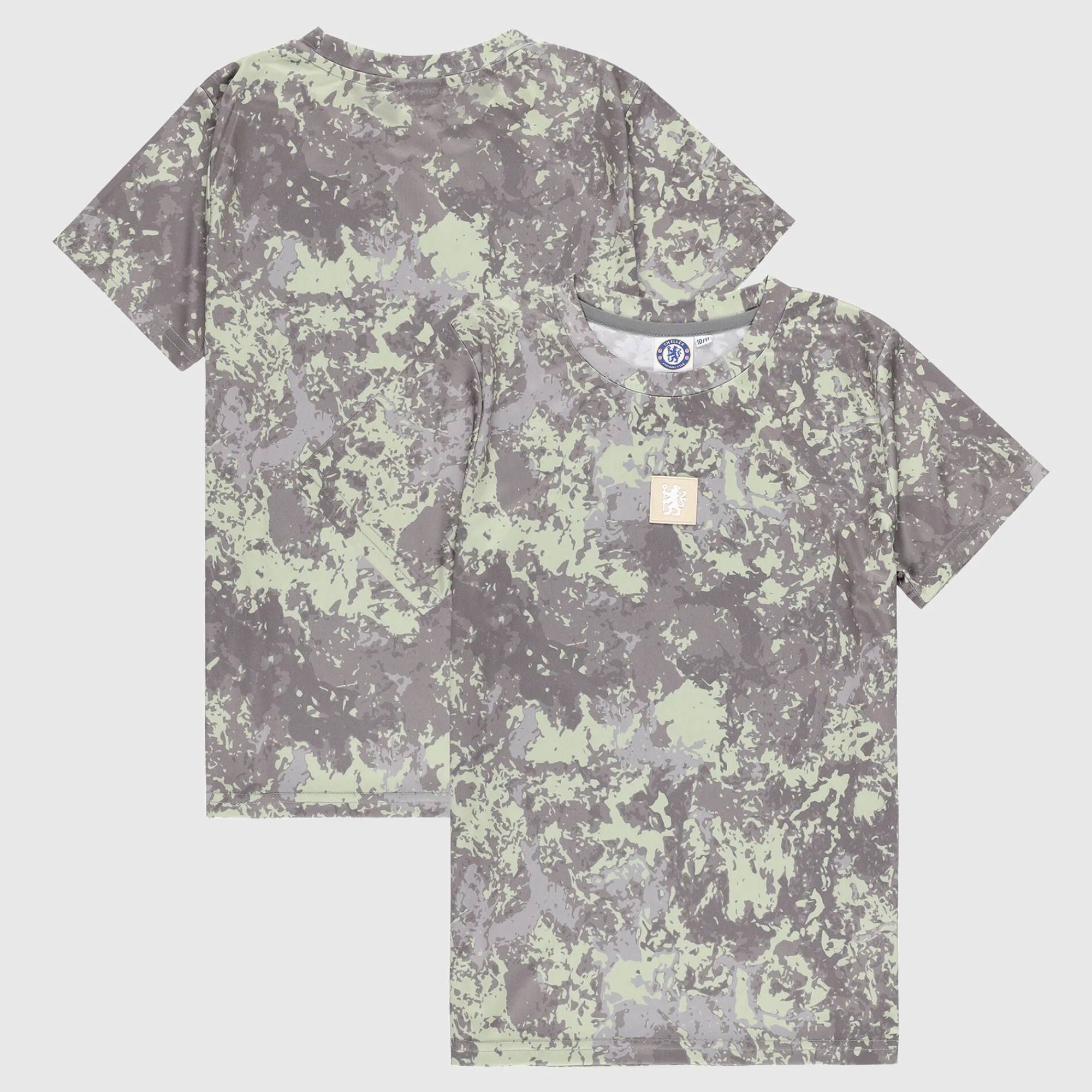 Chelsea Active Camoflague T-Shirt - Khaki - Kids
