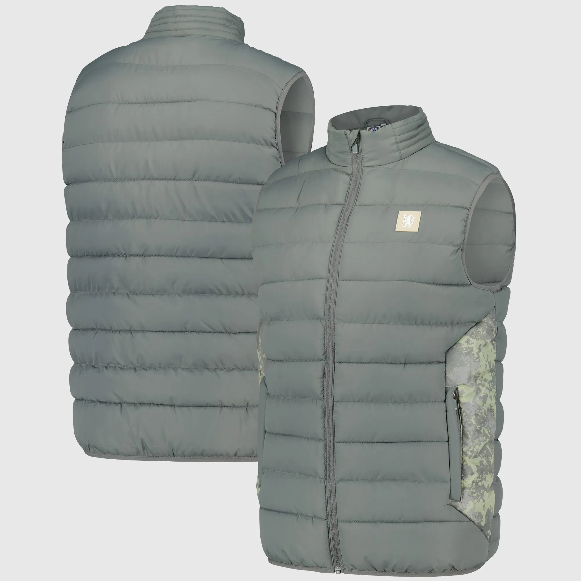 Chelsea Active Camoflague Gilet - Khaki - Mens
