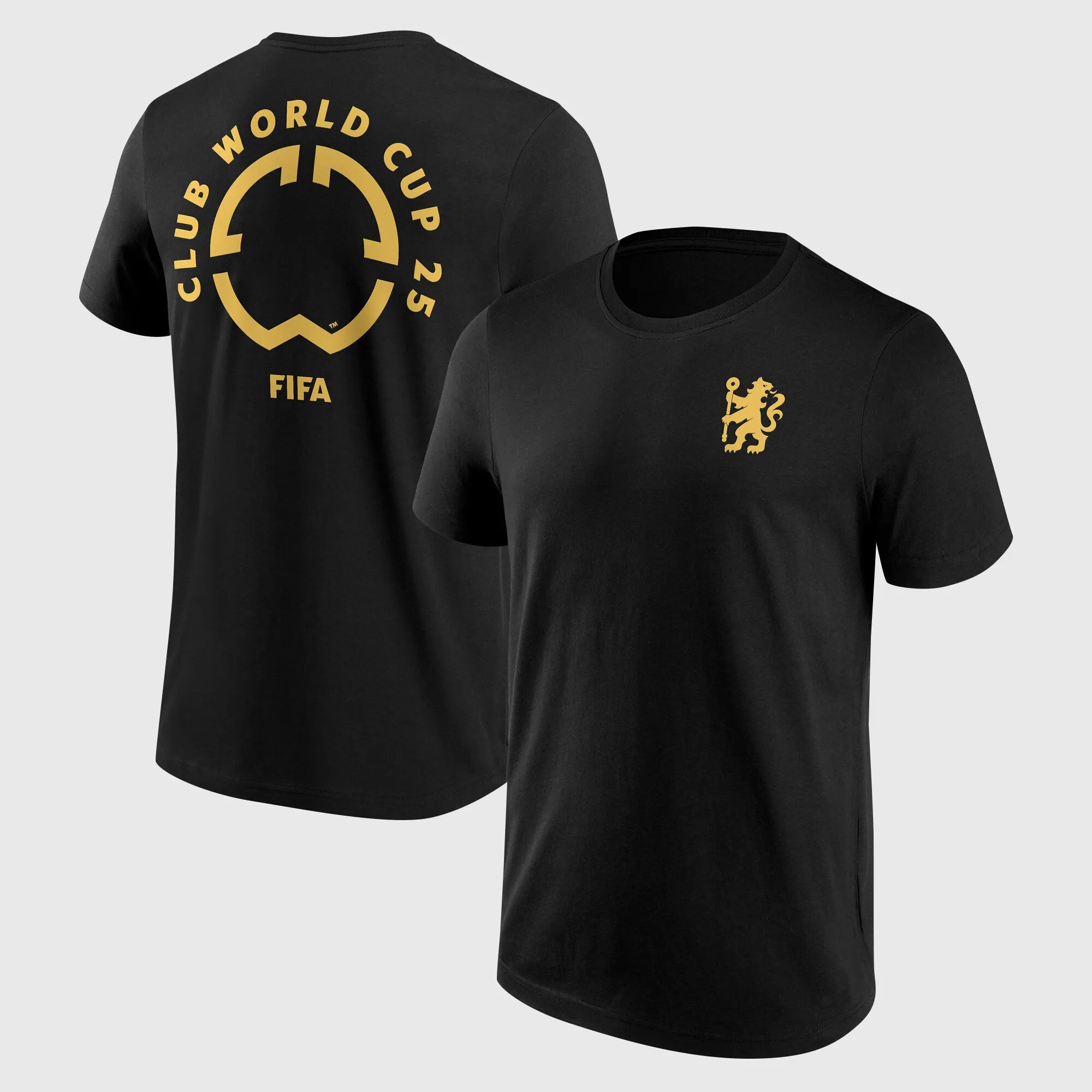 Chelsea Club World Cup Duel Logo Graphic T-Shirt - Black - Mens