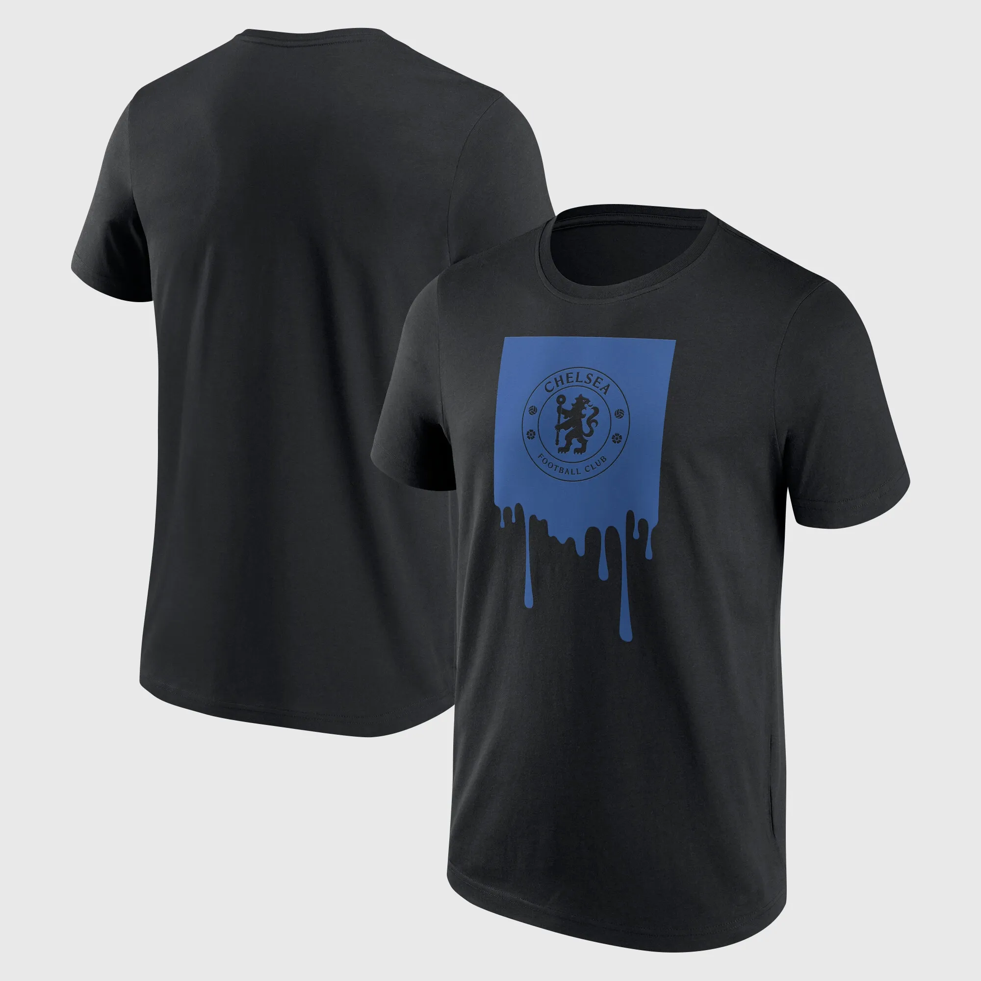 Chelsea Liquify Graphic T-Shirt - Black - Mens