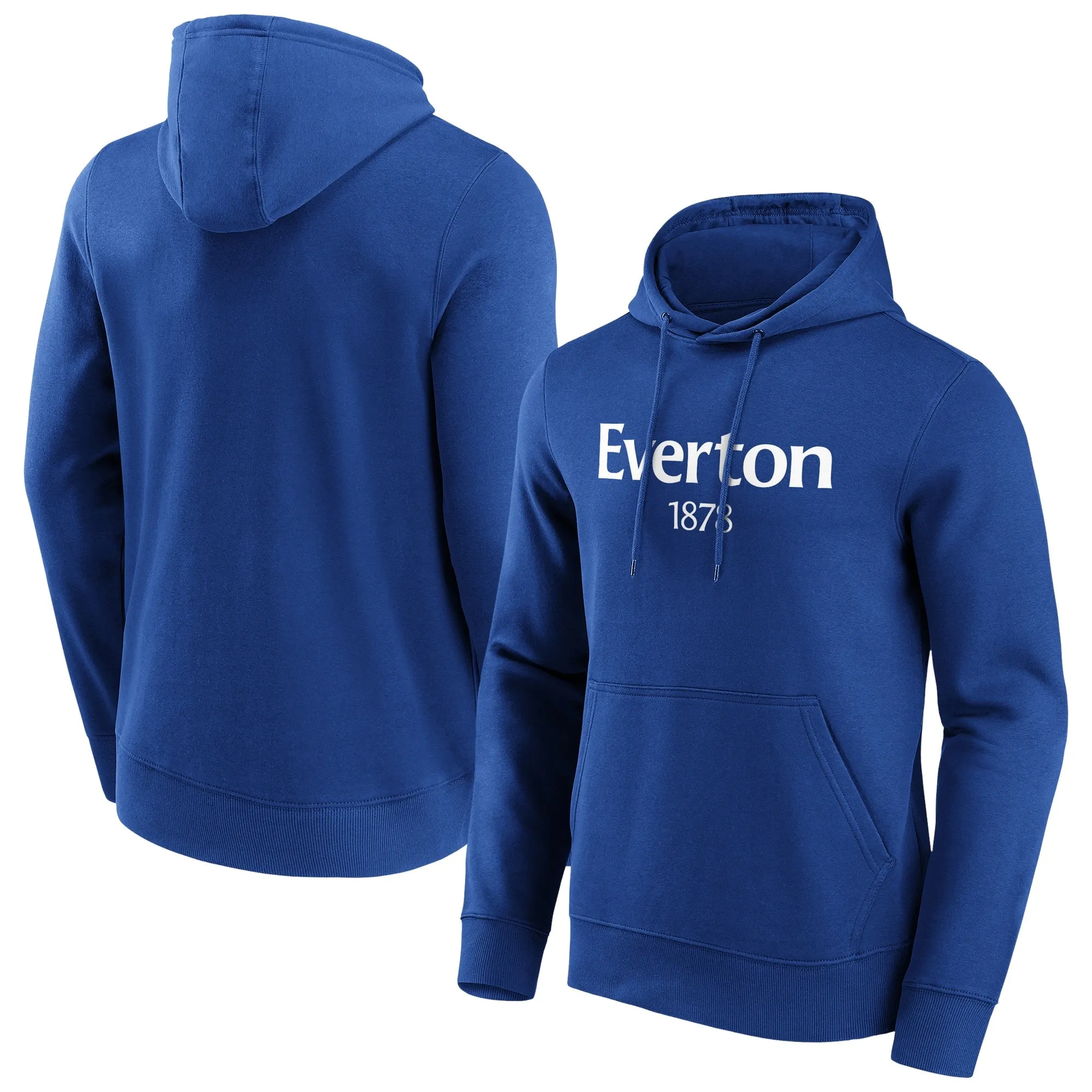 Everton Essentials Wordmark Graphic Overhead Hoodie - Royal - Mens