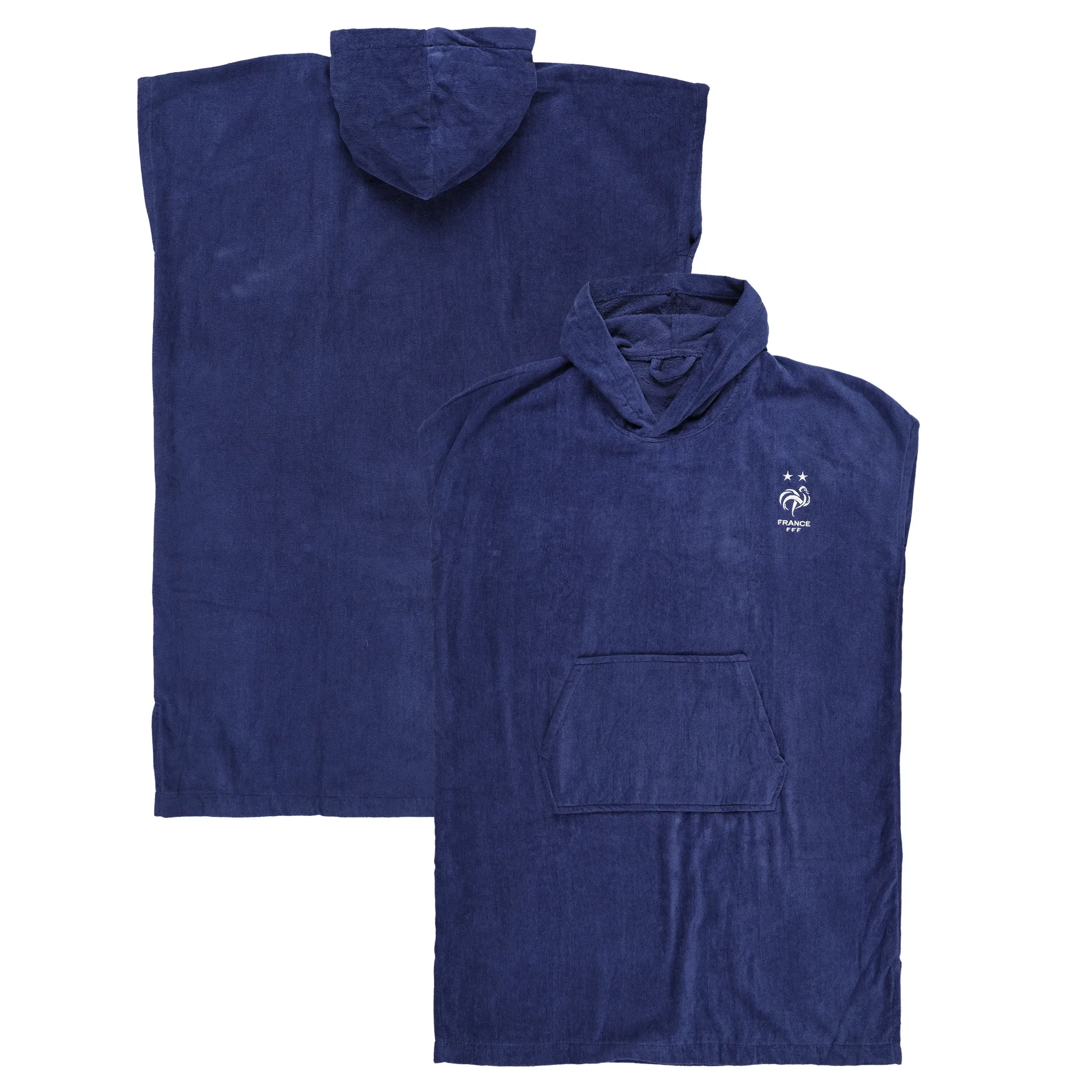 France Poncho - Blue - Adults