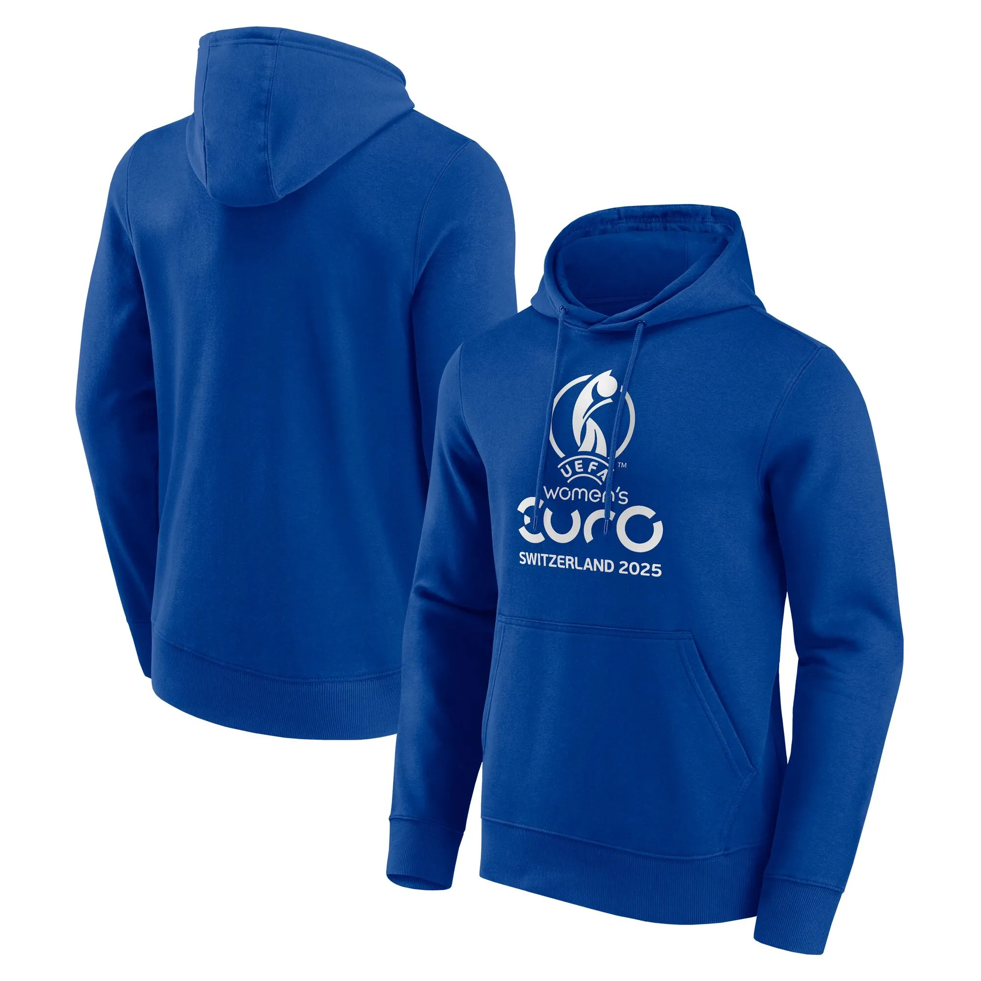 UEFA Primary Logo Graphic Hoodie - Royal - Mens