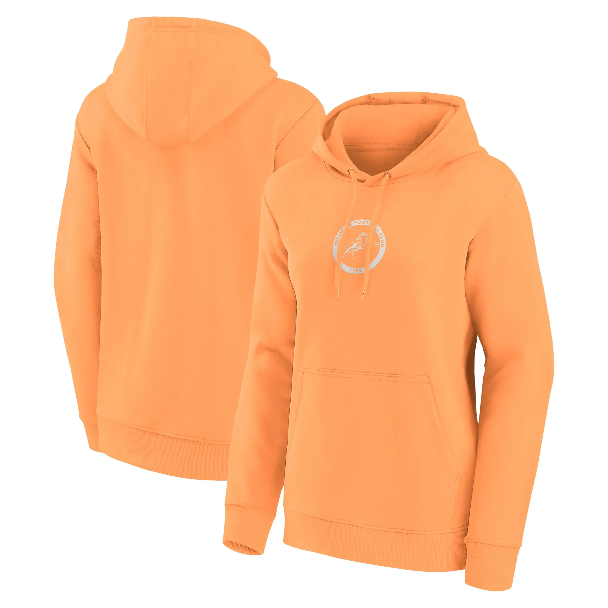 Millwall Mono Graphic OH Hoodie - Orange - Womens
