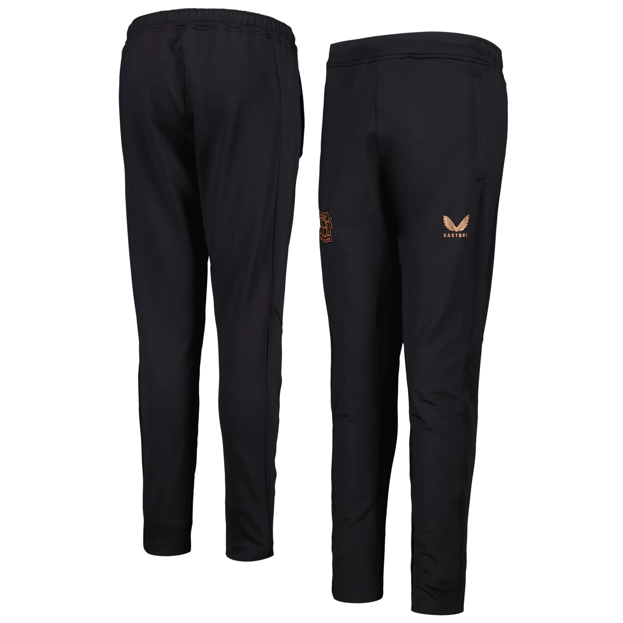 Bayer Leverkusen Castore Players Training Pants - Black - Kids
