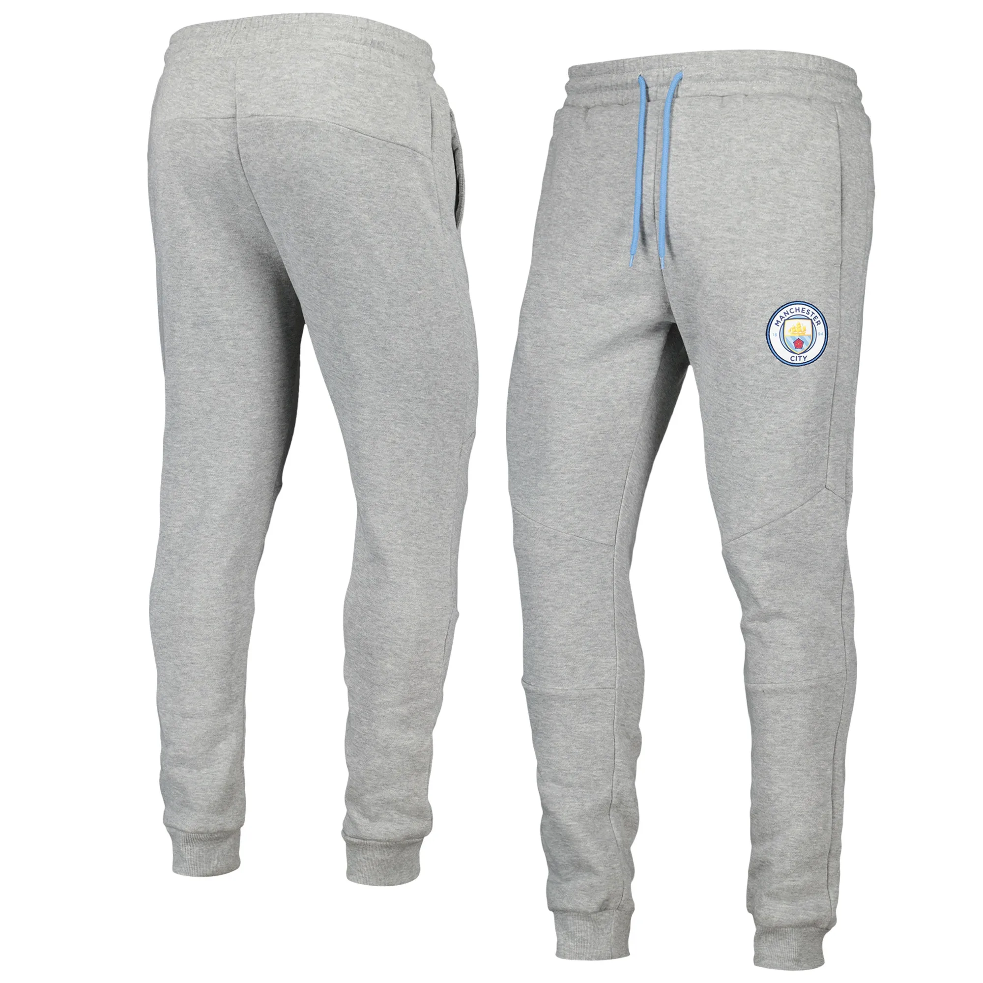 Manchester City Core Track Pants - Grey Marl - Mens
