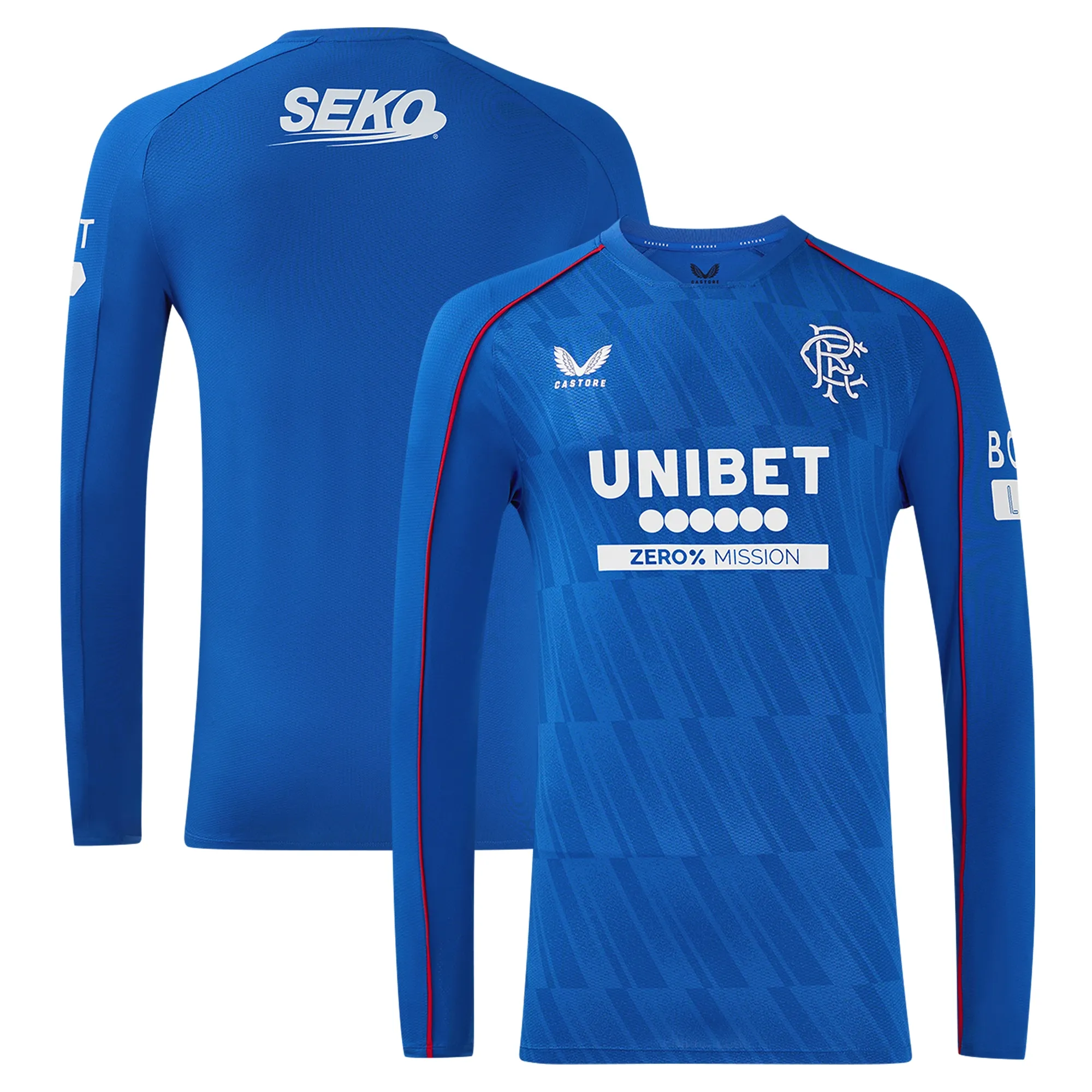 Glasgow Rangers Castore Home Shirt 2024-25 - Long Sleeve